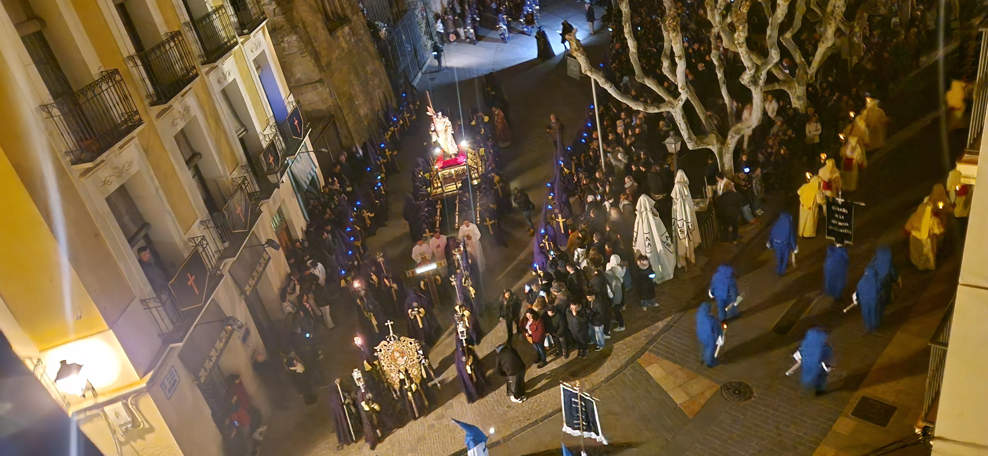  Procesión de la Real Cofradía de Jesús Nazareno de Huesca. Foto Myriam Martínez