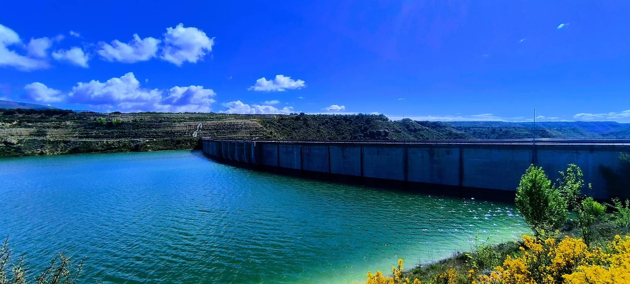 Embalse de Montearagón. Foto Joaquín Santafé