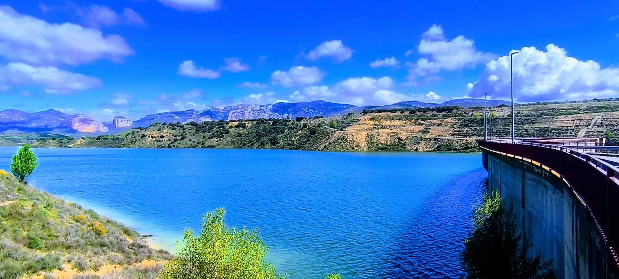 Embalse de Montearagón. Foto Joaquín Santafé