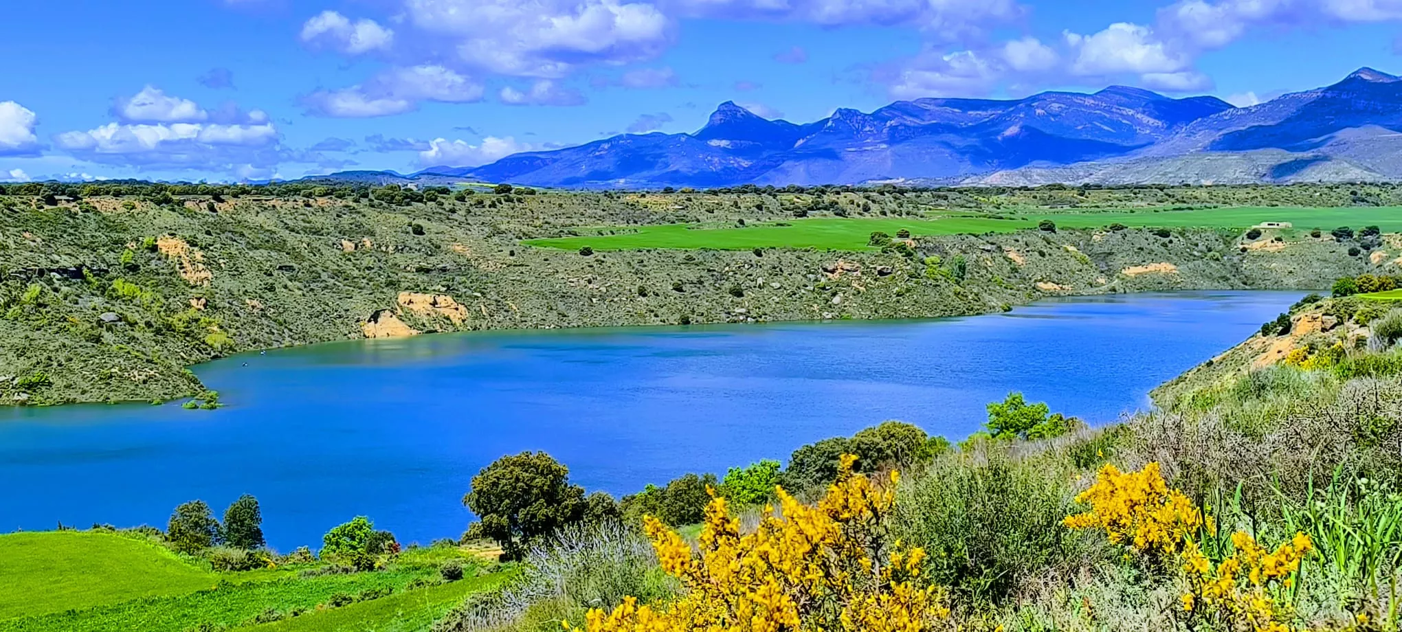 Embalse de Montearagón. Foto Joaquín Santafé