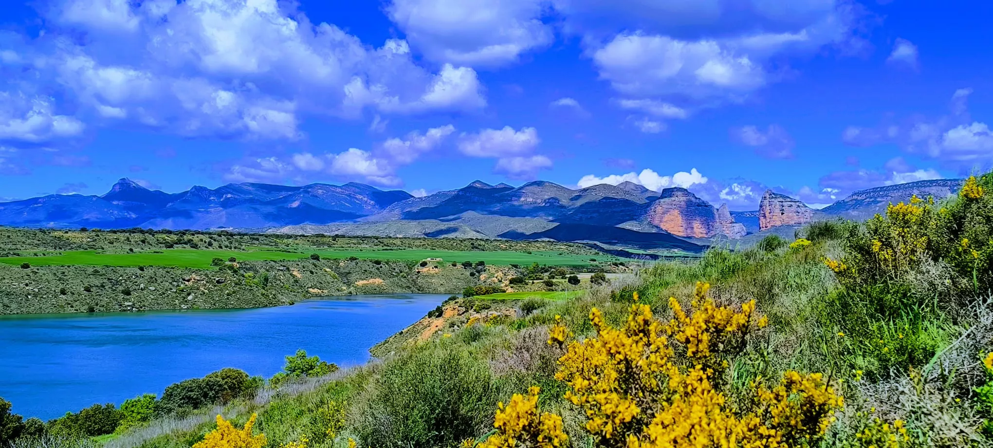 Embalse de Montearagón. Foto Joaquín Santafé