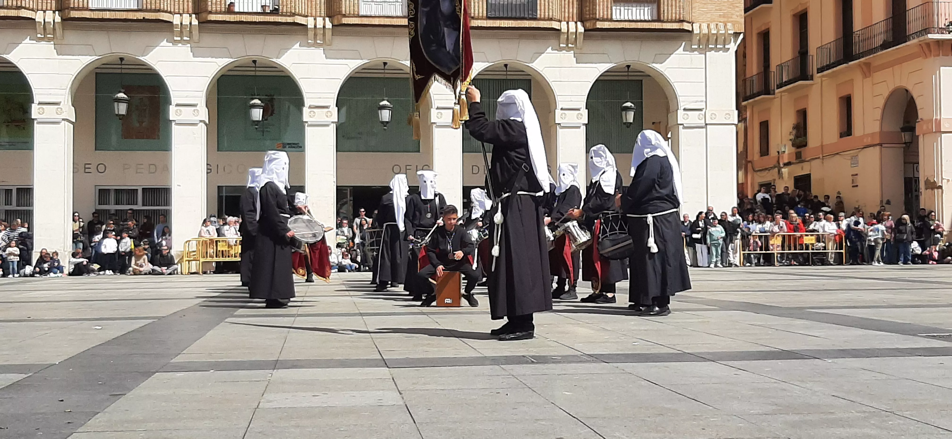 Concentración de Bandas de Tambores y Cornetas. Foto Myriam Martínez