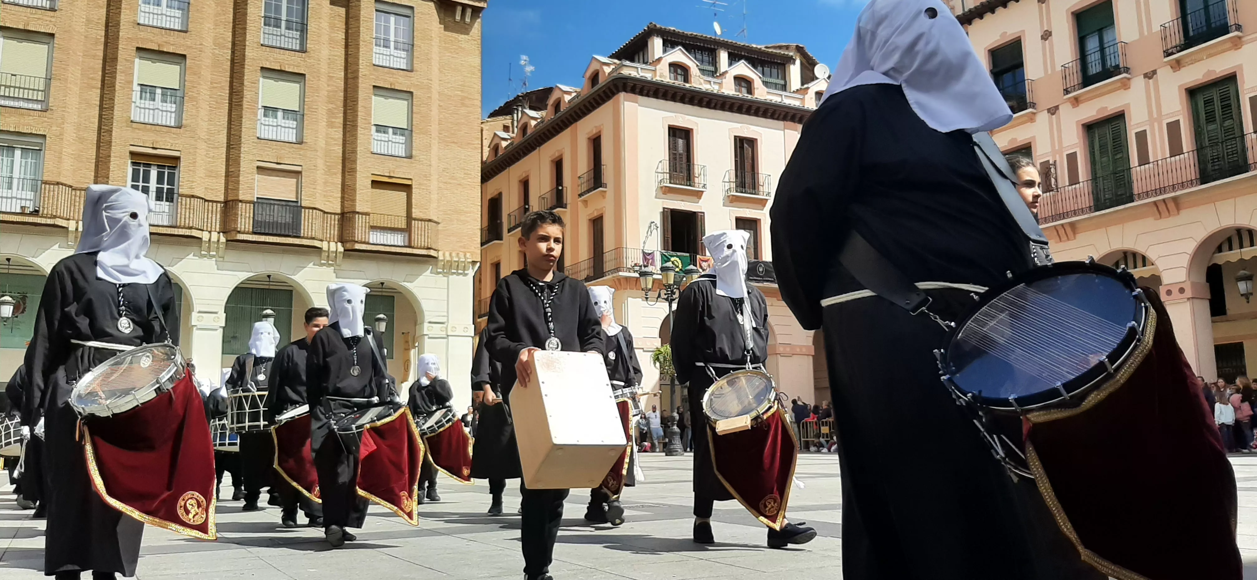 Concentración de Bandas de Tambores y Cornetas. Foto Myriam Martínez