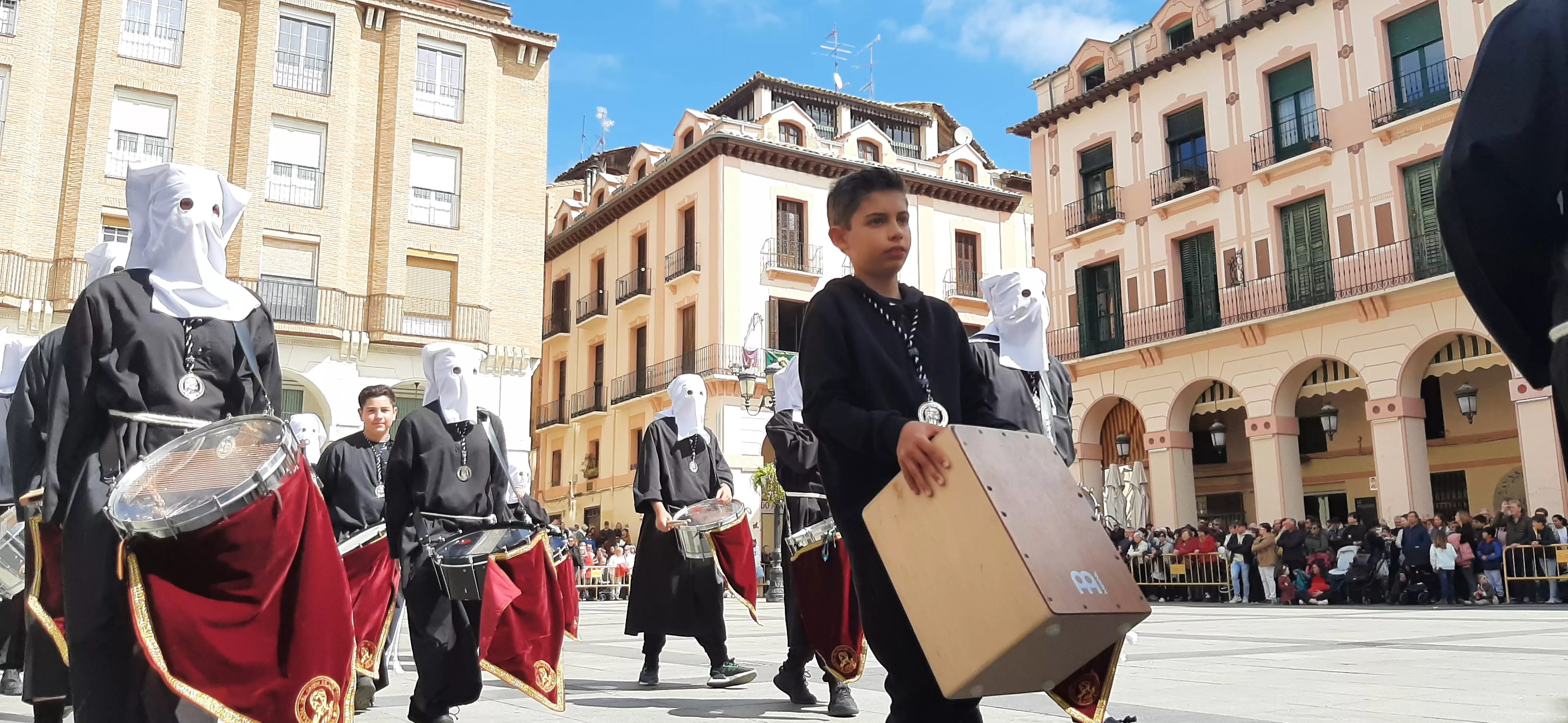 Concentración de Bandas de Tambores y Cornetas. Foto Myriam Martínez