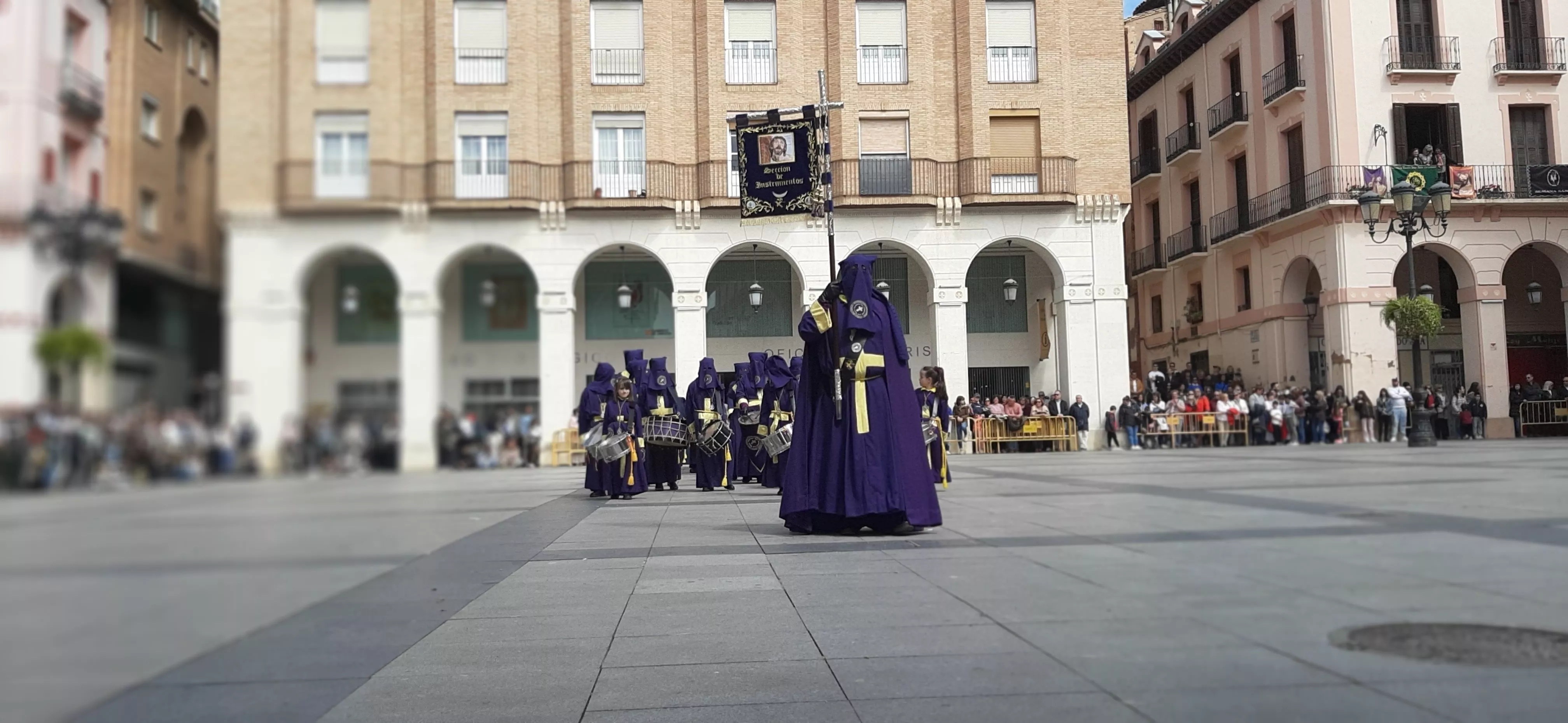 Concentración de Bandas de Tambores y Cornetas. Foto Myriam Martínez