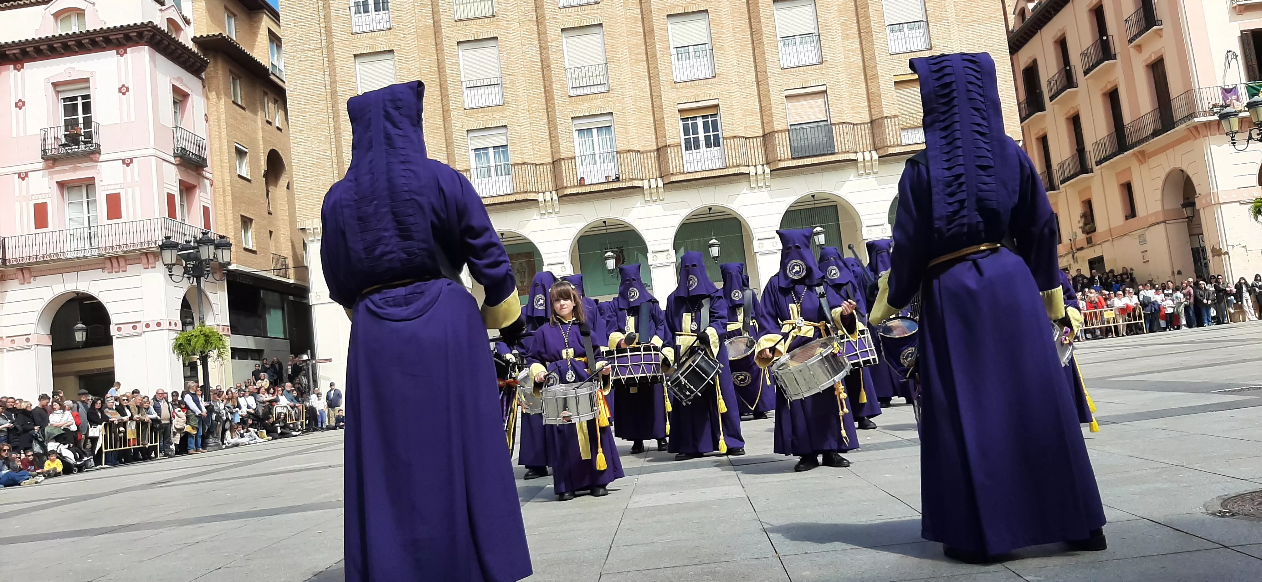 Concentración de Bandas de Tambores y Cornetas. Foto Myriam Martínez