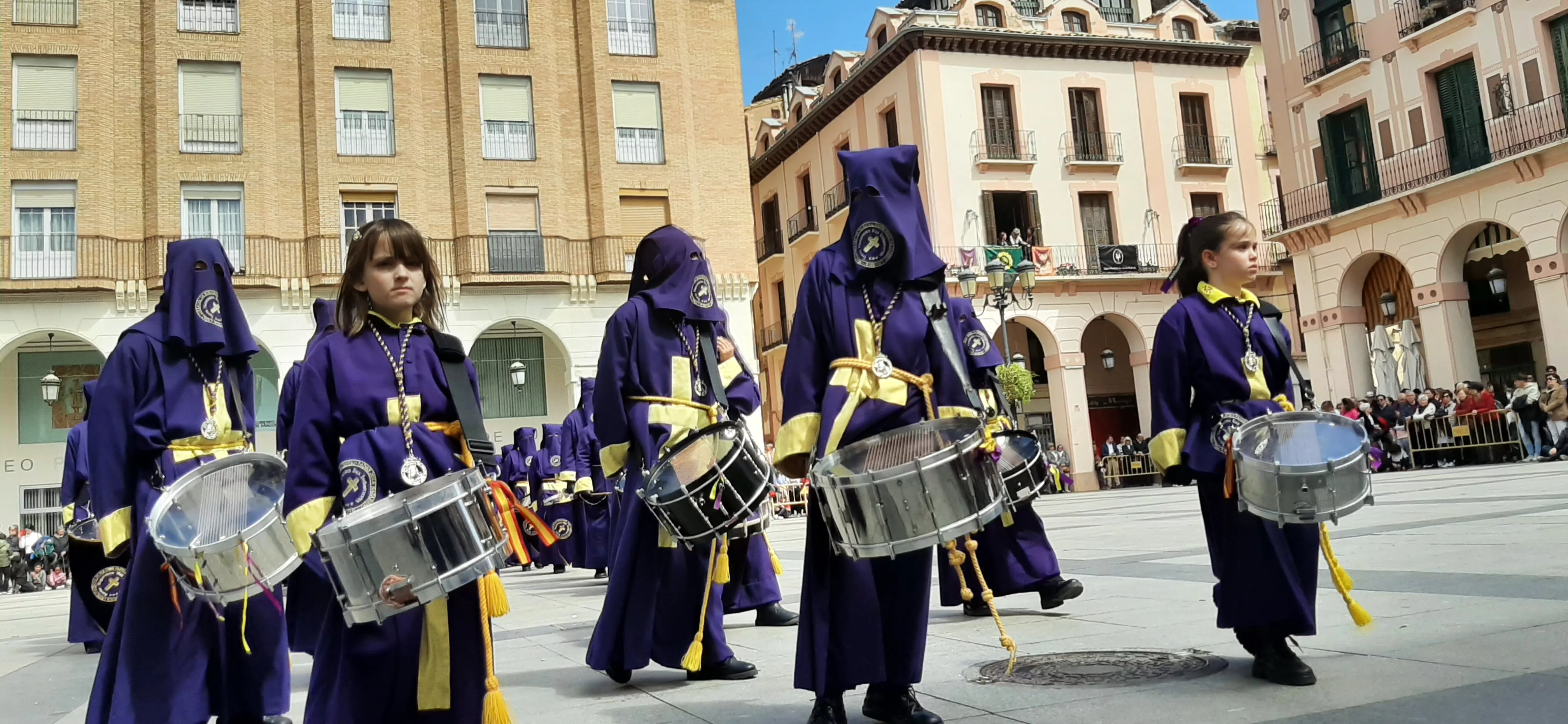 Concentración de Bandas de Tambores y Cornetas. Foto Myriam Martínez