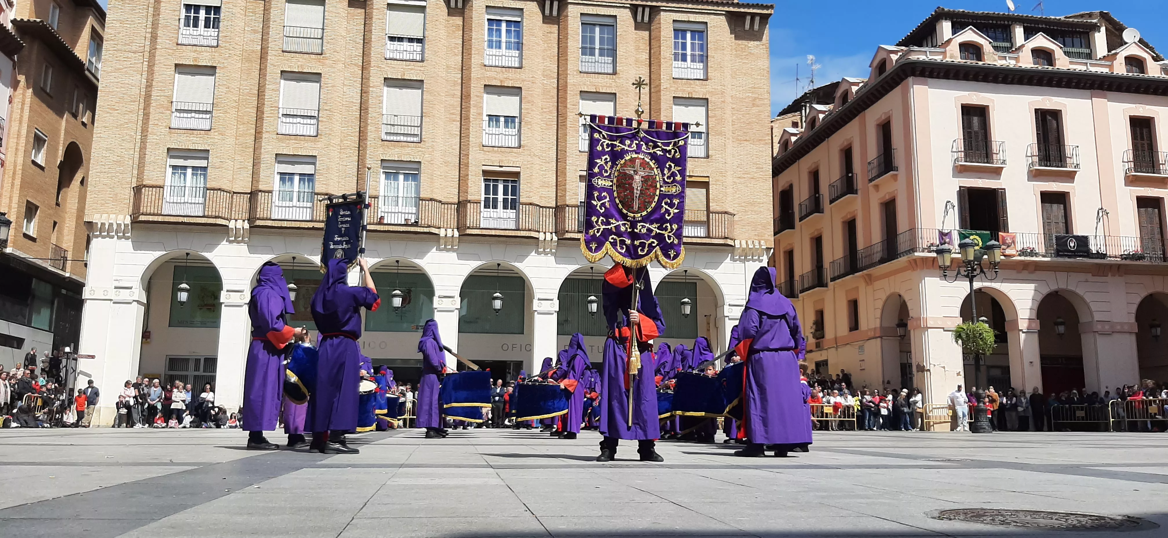 Concentración de Bandas de Tambores y Cornetas. Foto Myriam Martínez