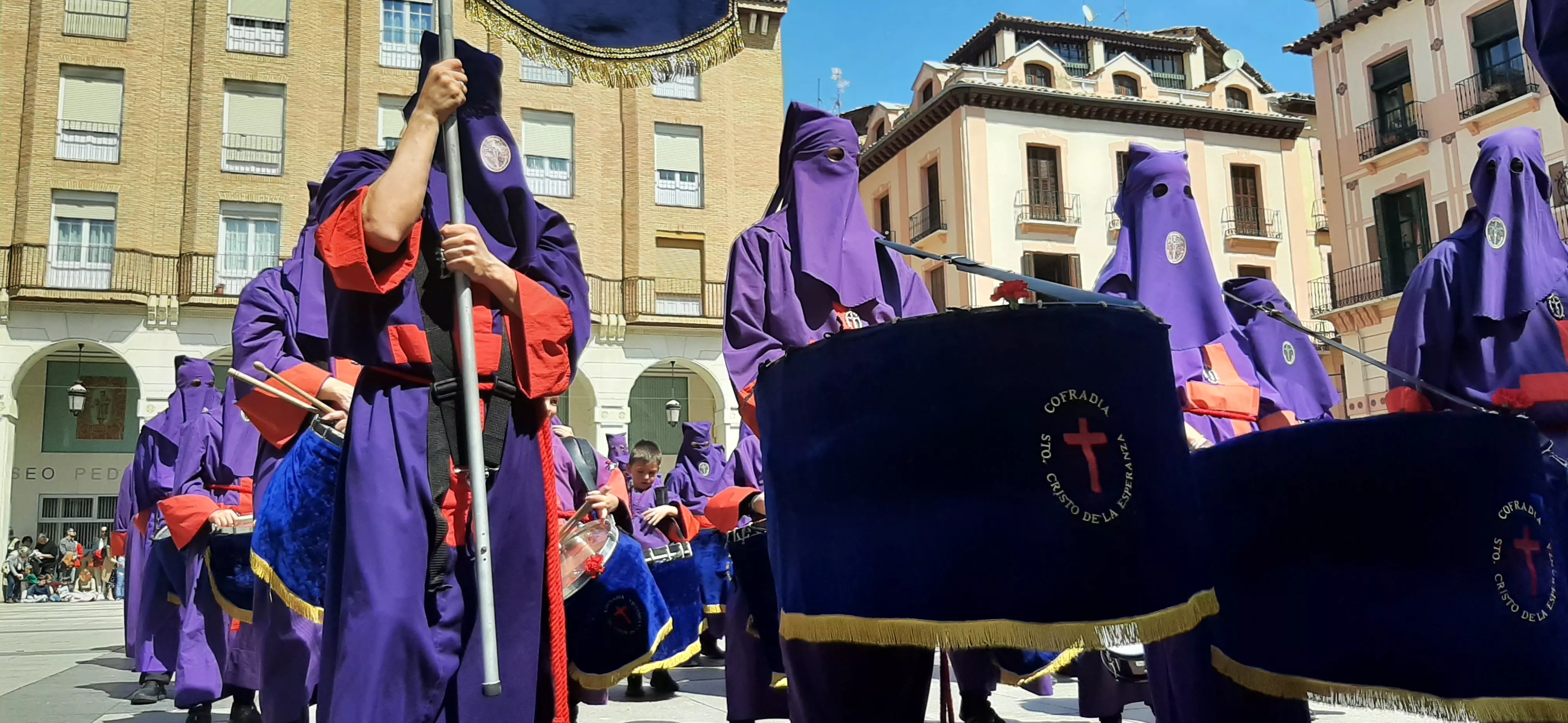 Concentración de Bandas de Tambores y Cornetas. Foto Myriam Martínez