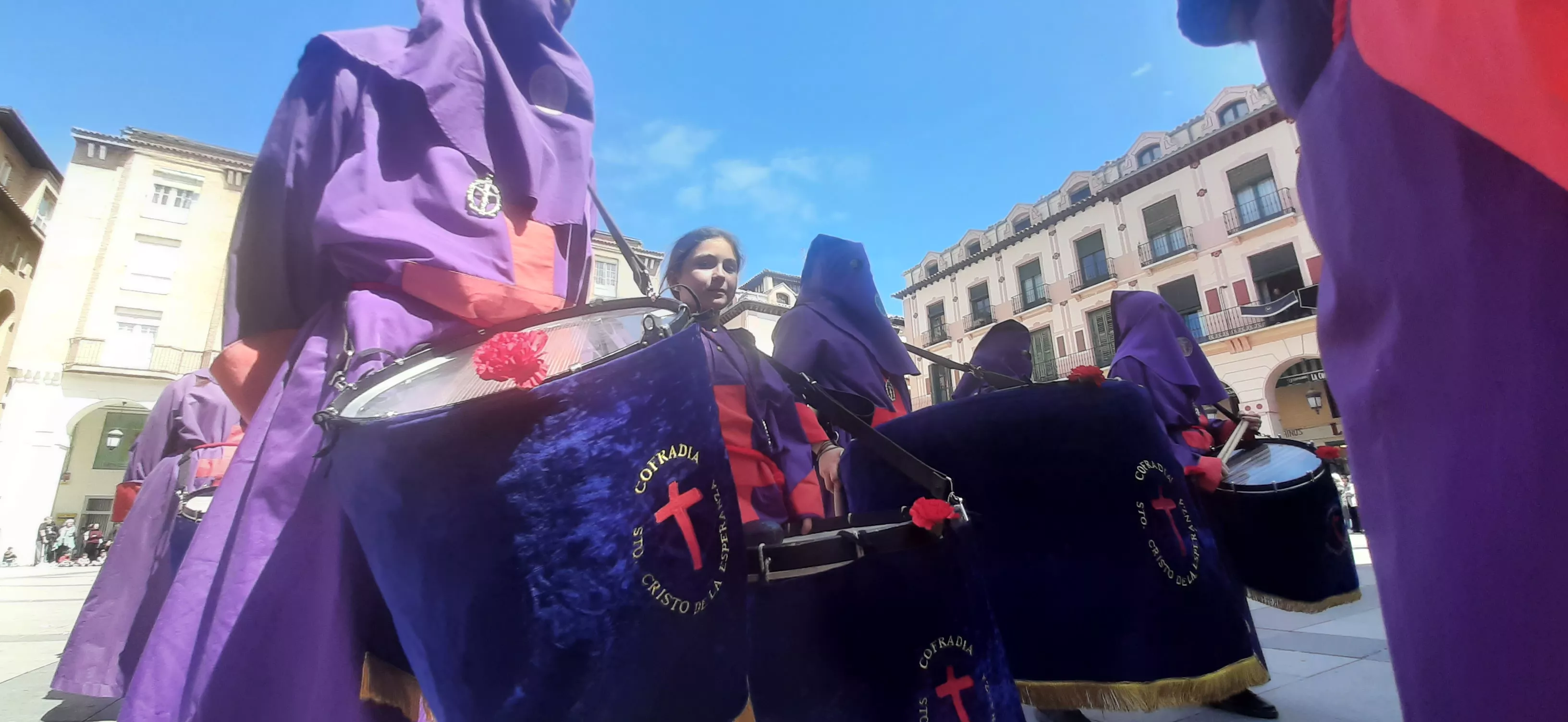 Concentración de Bandas de Tambores y Cornetas. Foto Myriam Martínez