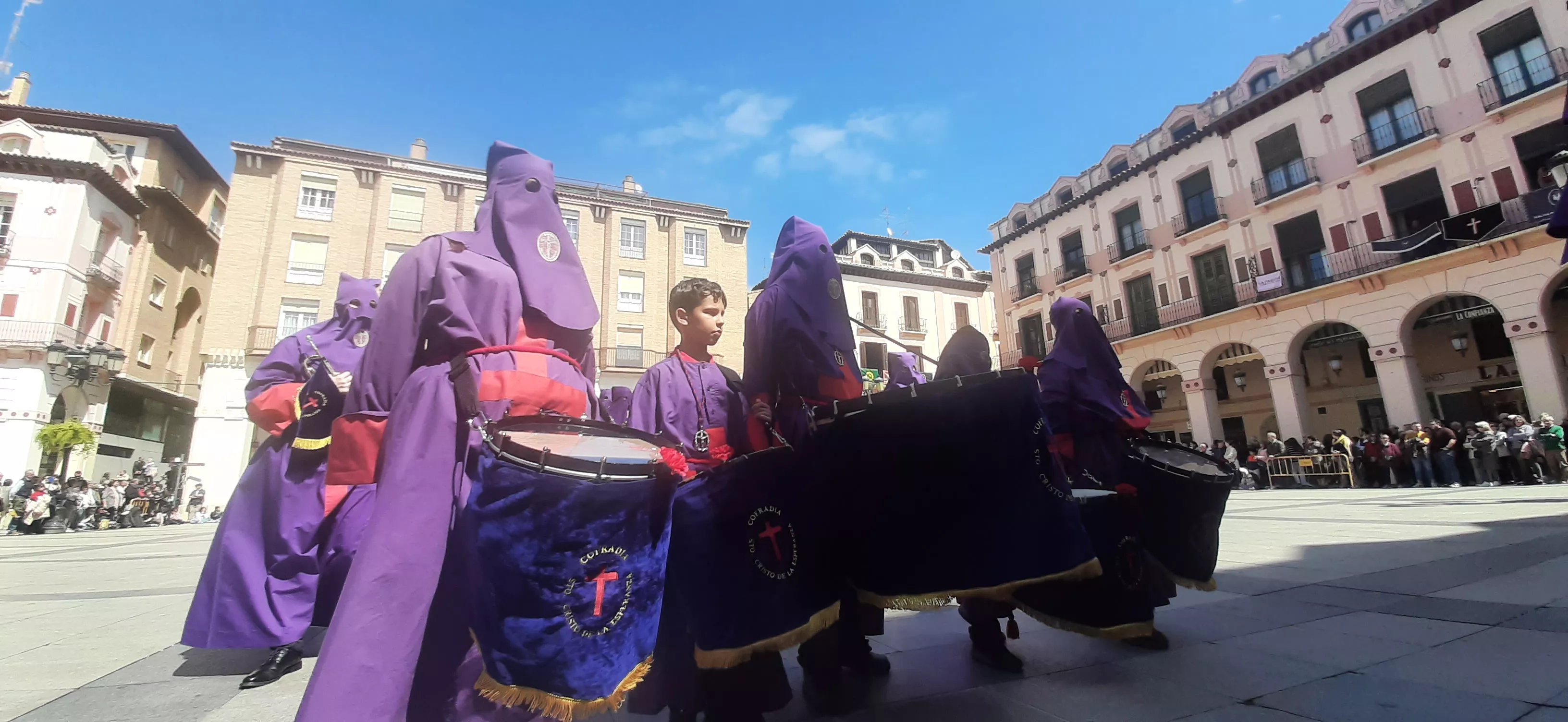 Concentración de Bandas de Tambores y Cornetas. Foto Myriam Martínez