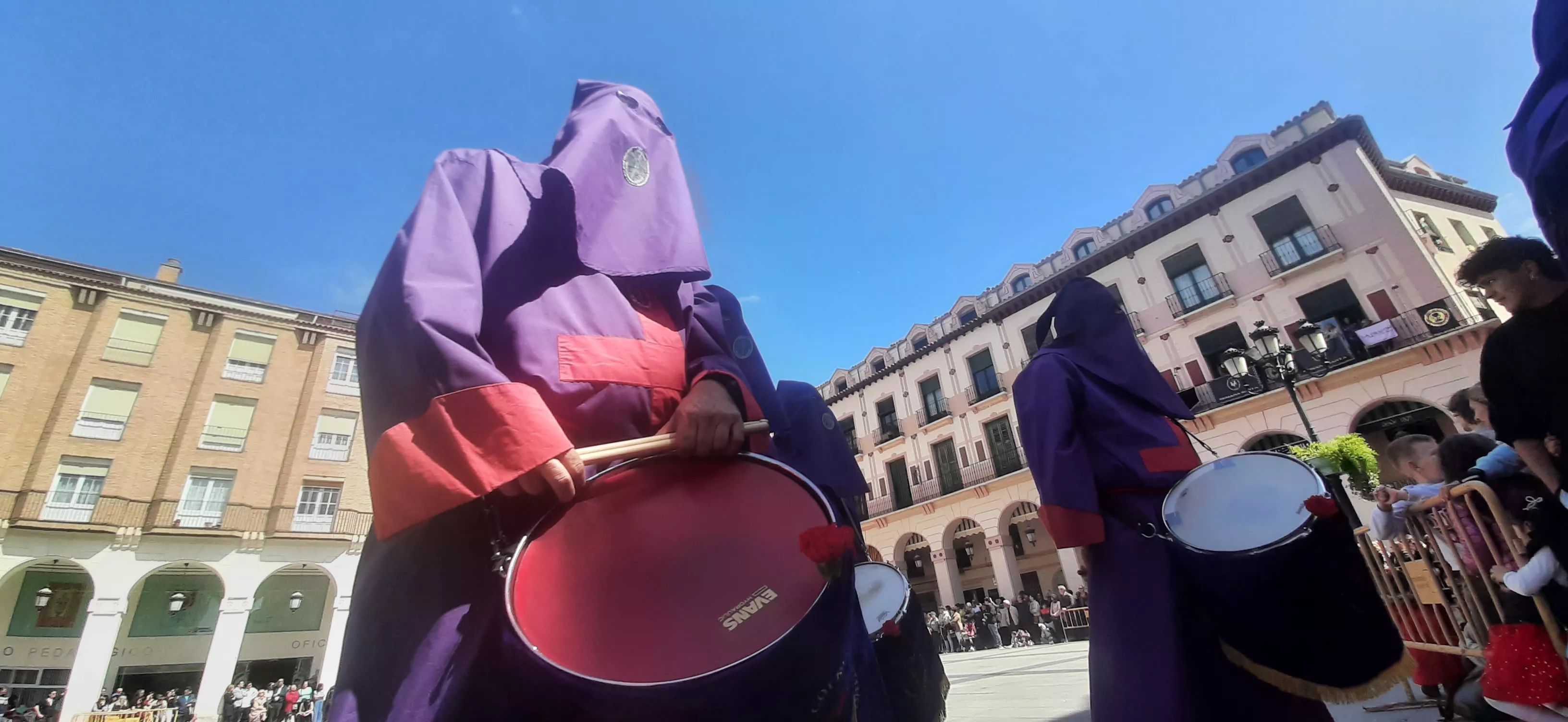 Concentración de Bandas de Tambores y Cornetas. Foto Myriam Martínez