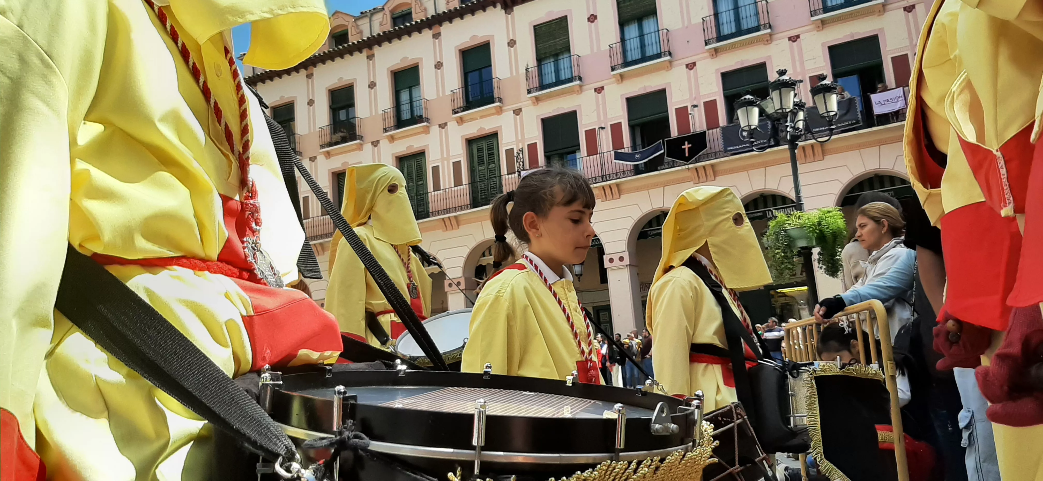 Concentración de Bandas de Tambores y Cornetas. Foto Myriam Martínez
