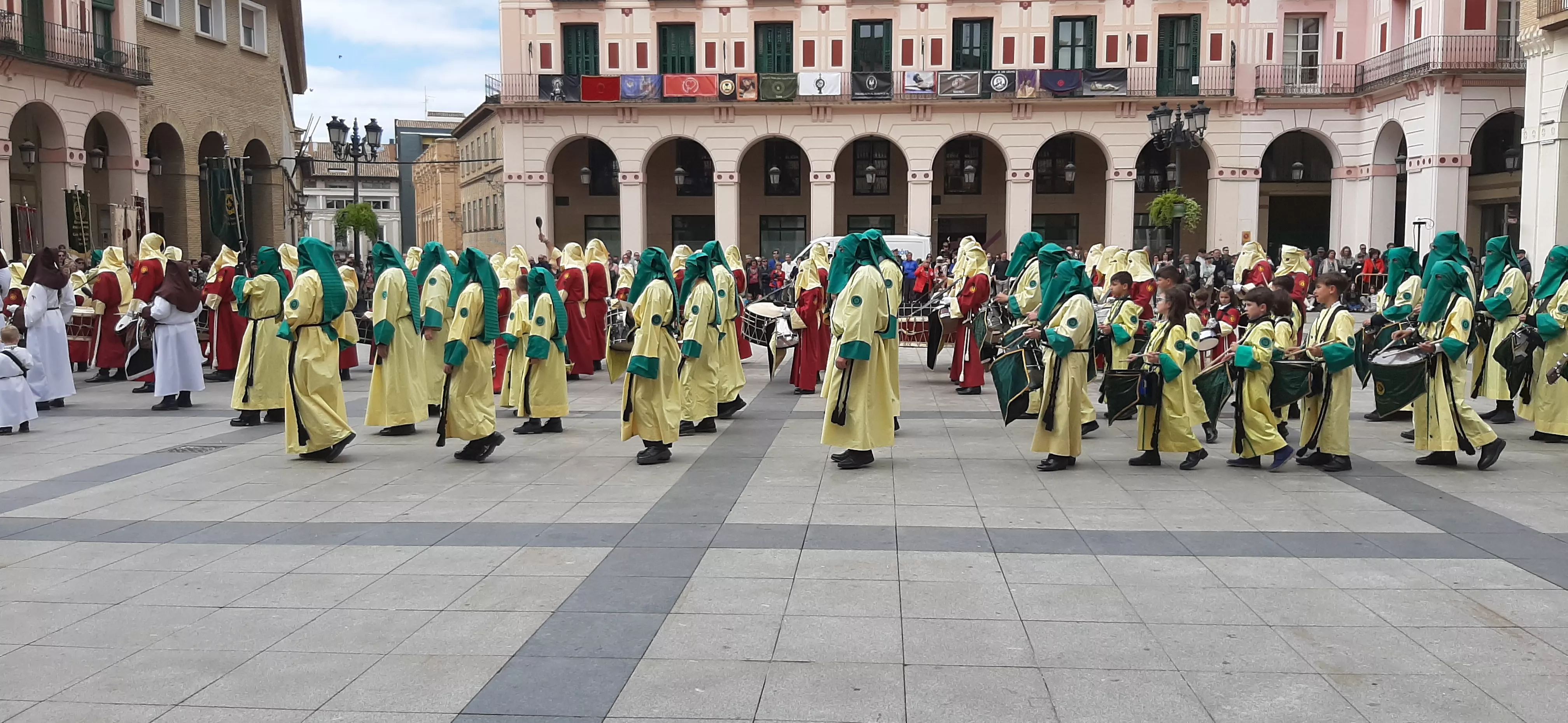 Concentración de Bandas de Tambores y Cornetas. Foto Myriam Martínez