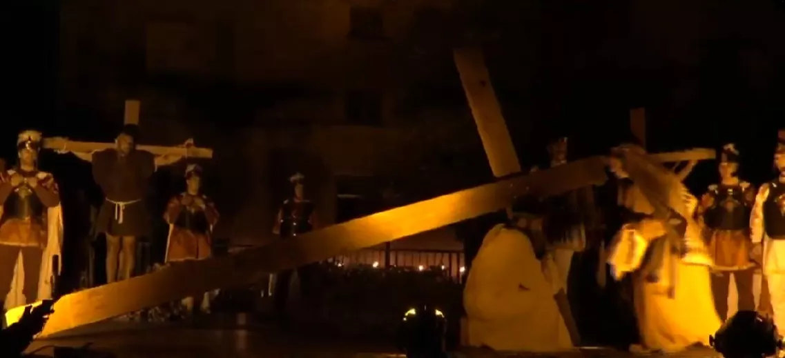 "La Enclavación" en Ayerbe.