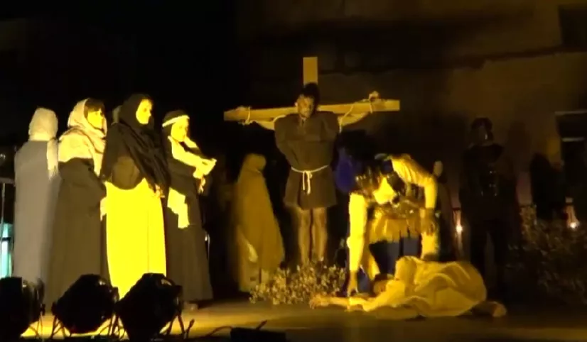 "La Enclavación" en Ayerbe.