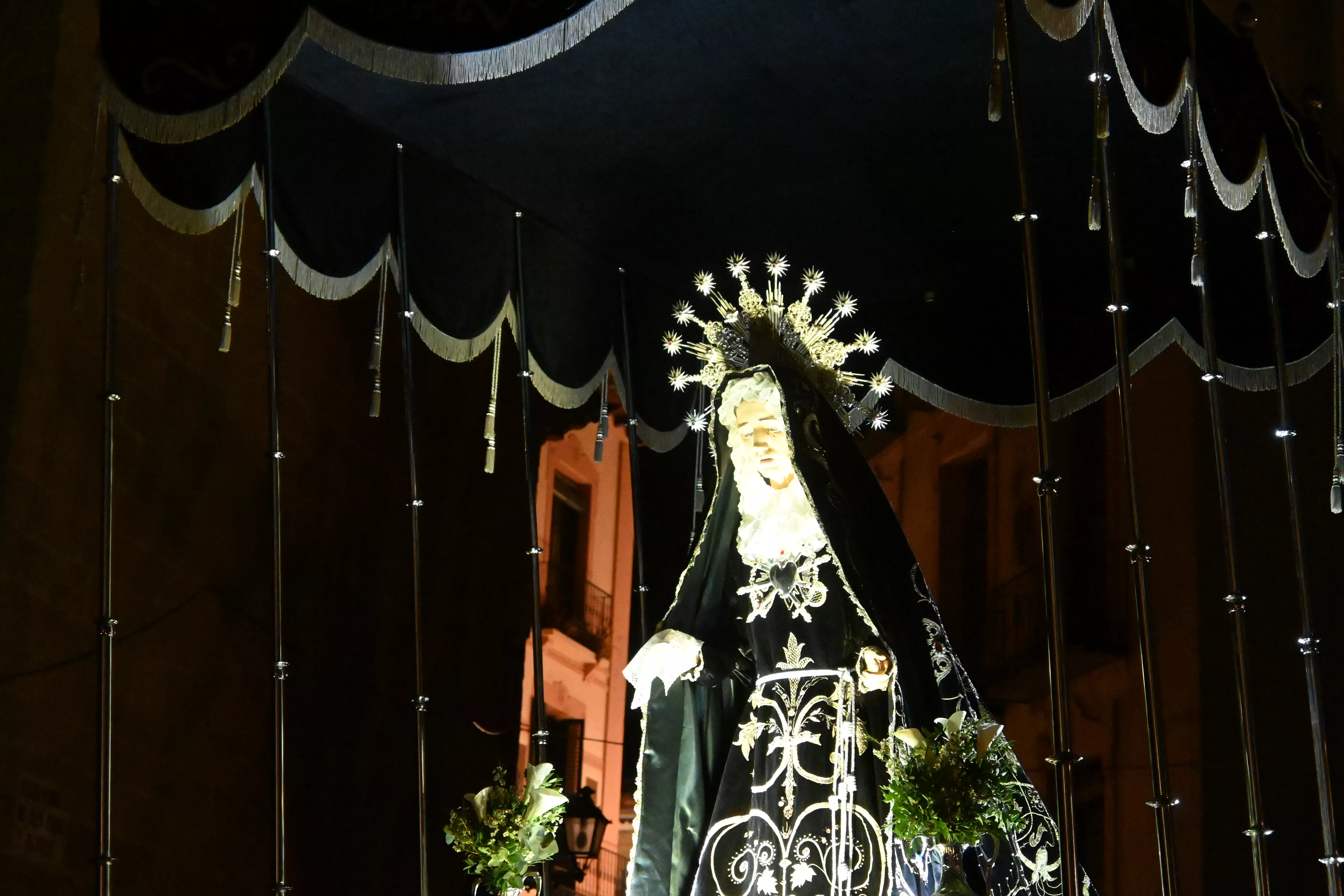 Encuentro del Cristo del Perdón y la Dolorosa. Foto Carlos Jalle 