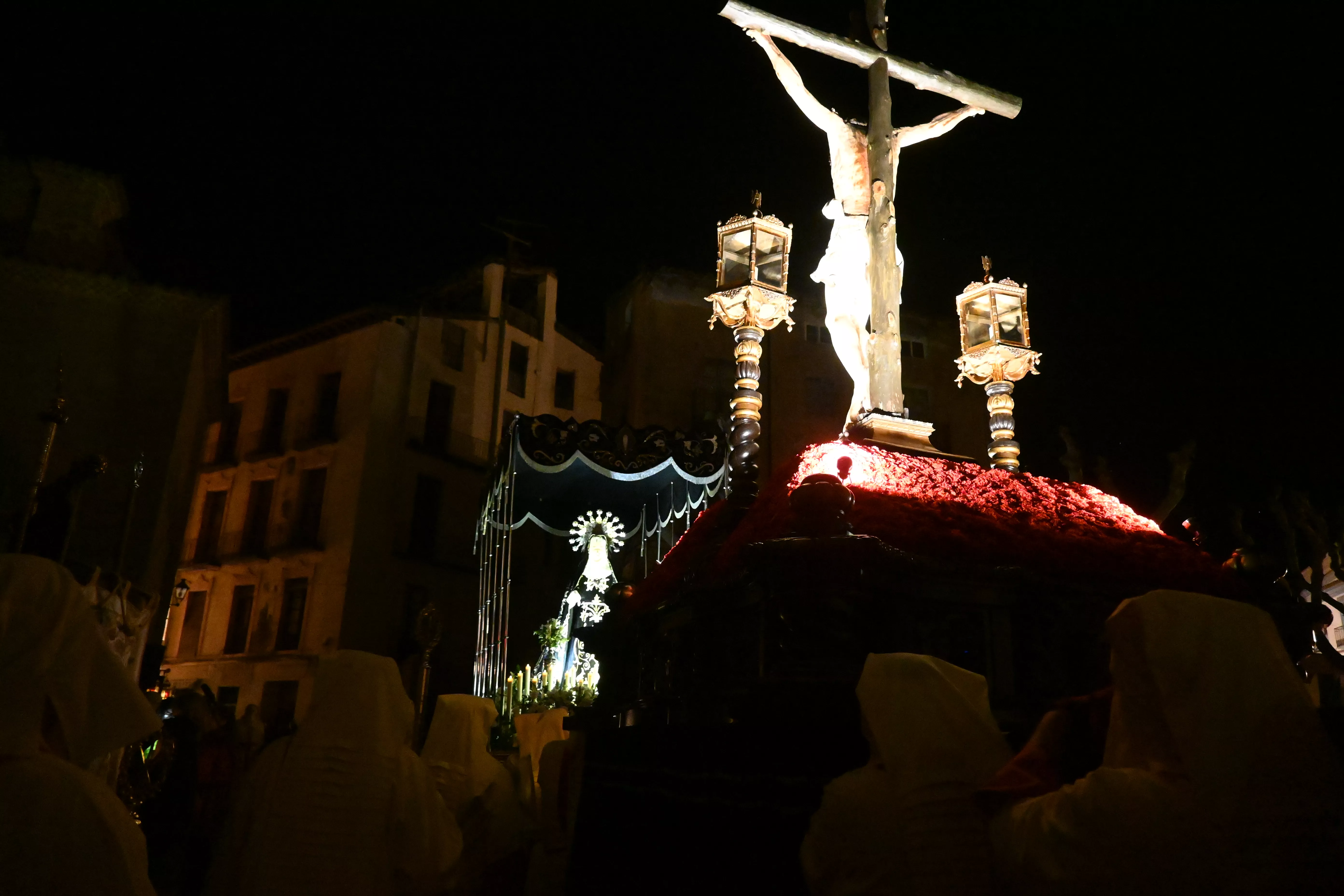 Encuentro del Cristo del Perdón y la Dolorosa. Foto Carlos Jalle 