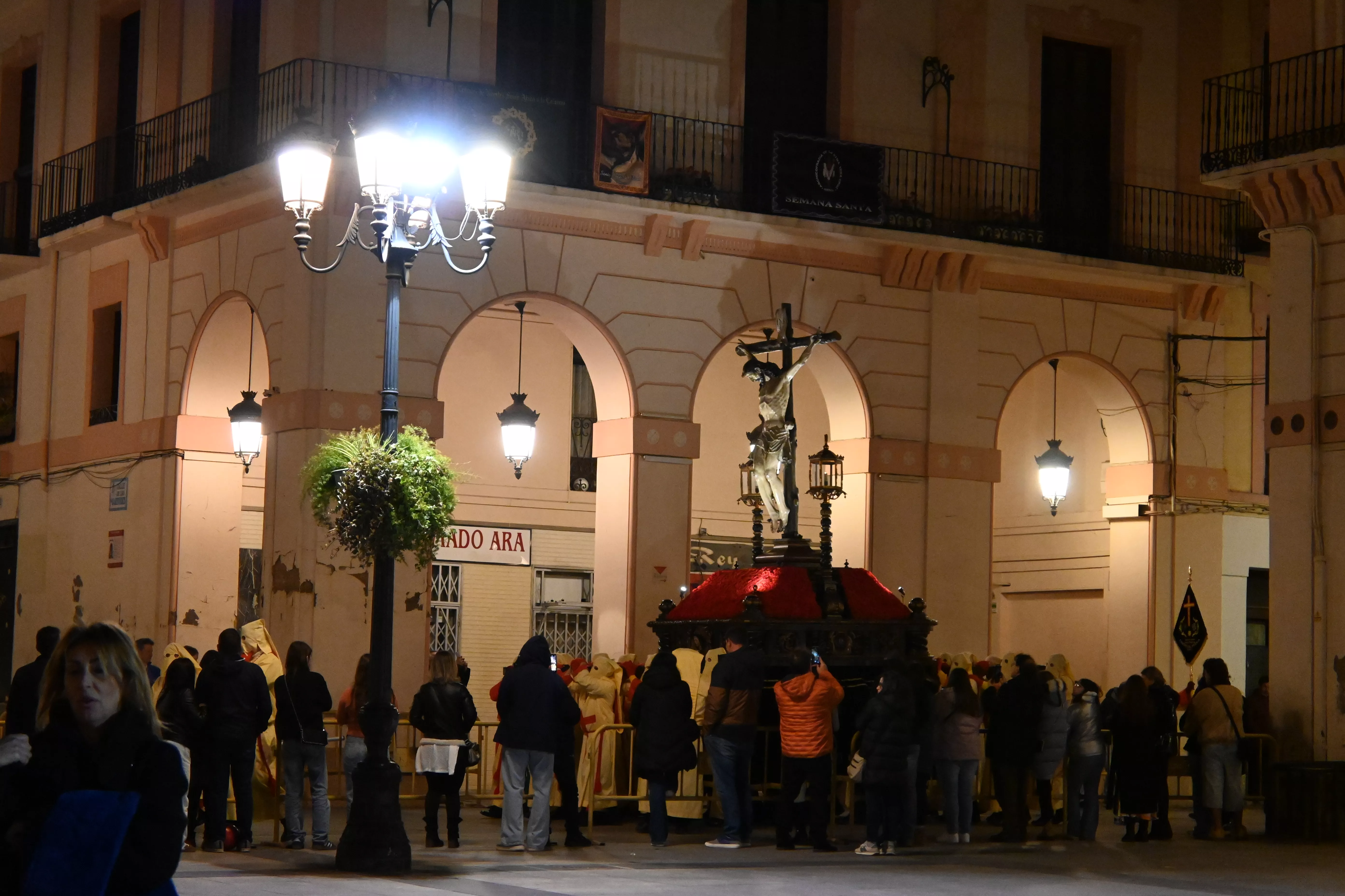 Encuentro del Cristo del Perdón y la Dolorosa. Foto Carlos Jalle 