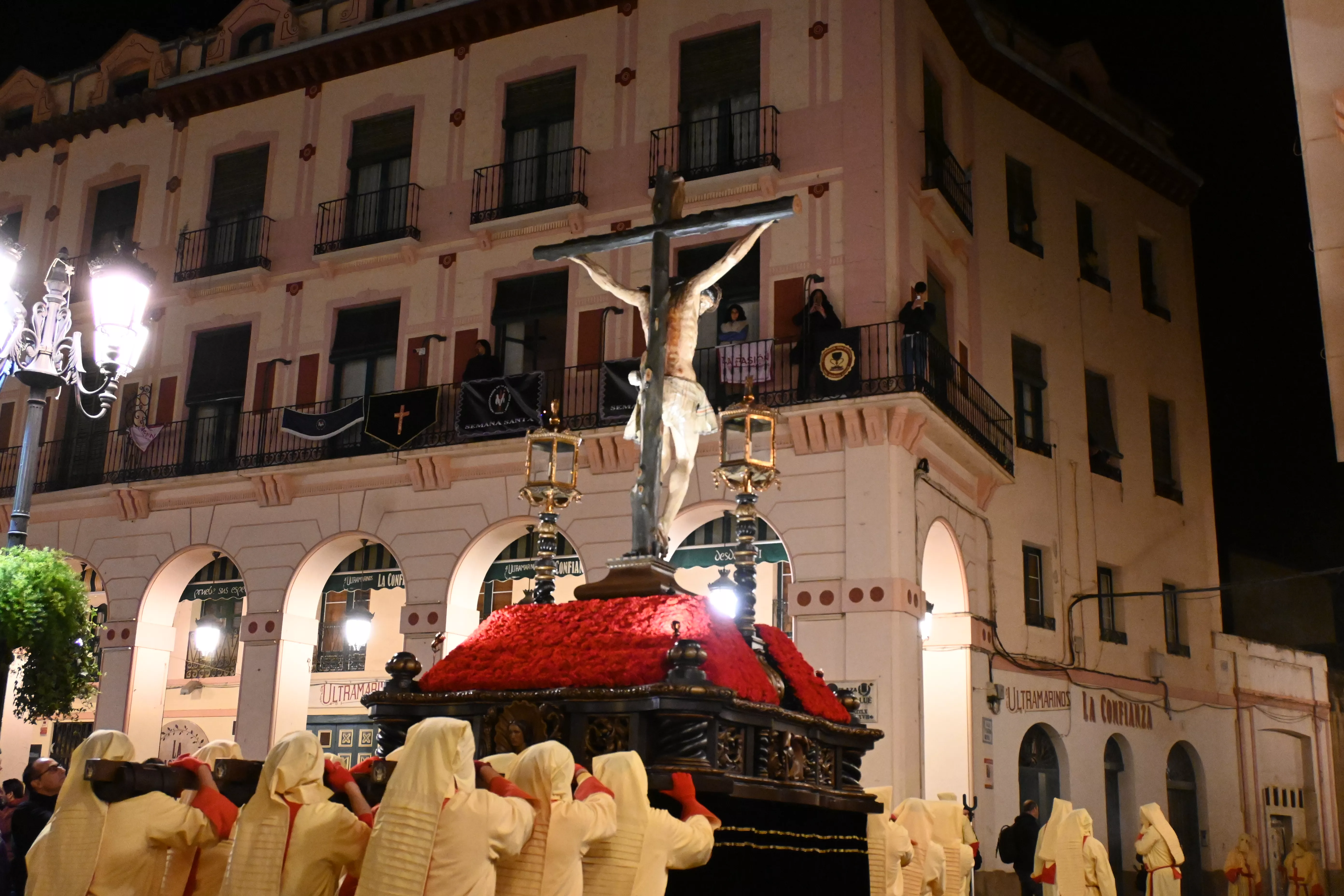 Encuentro del Cristo del Perdón y la Dolorosa. Foto Carlos Jalle 