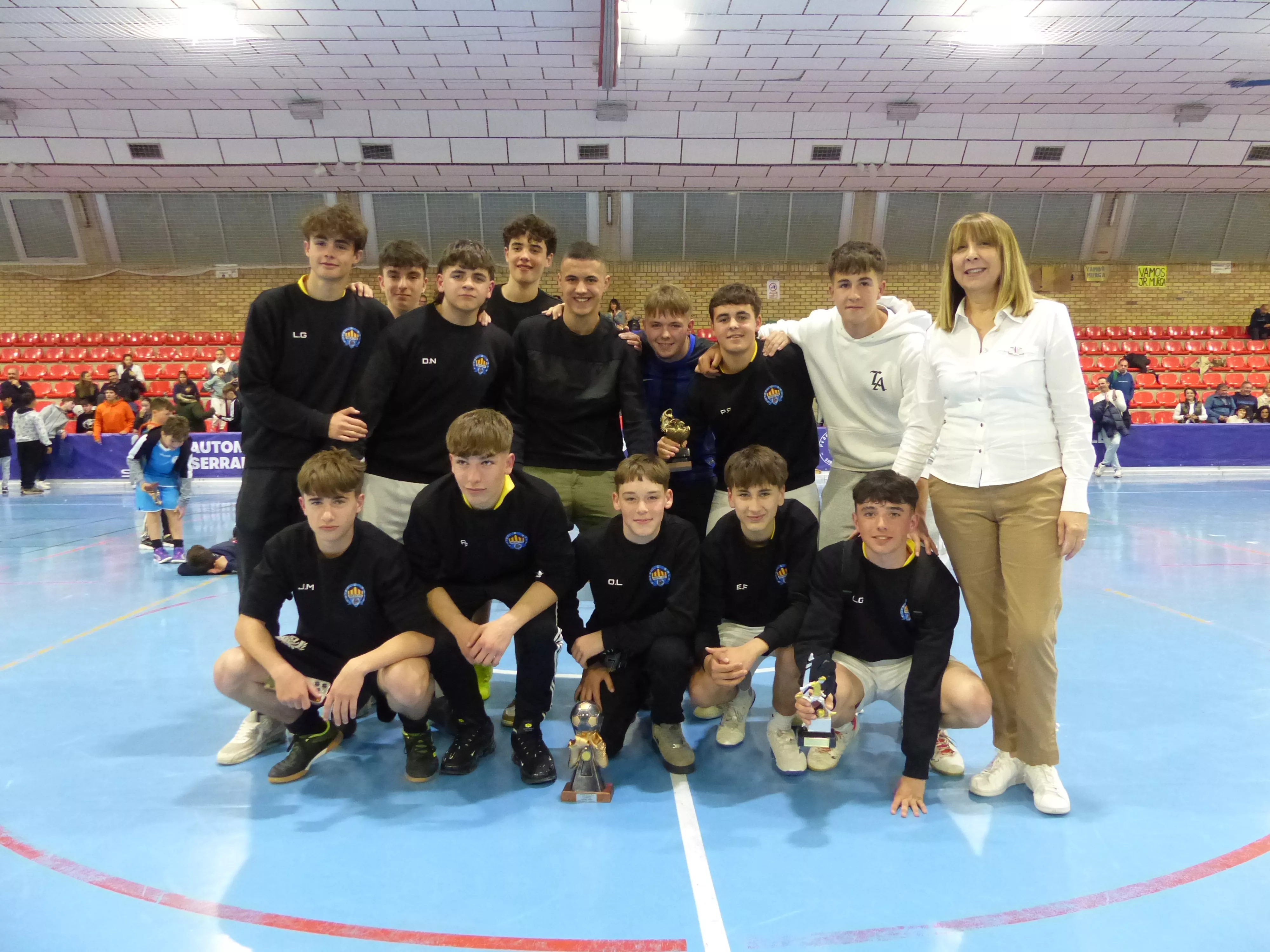 Polituara, campeón cadete. Foto: Andrés Alcaraz