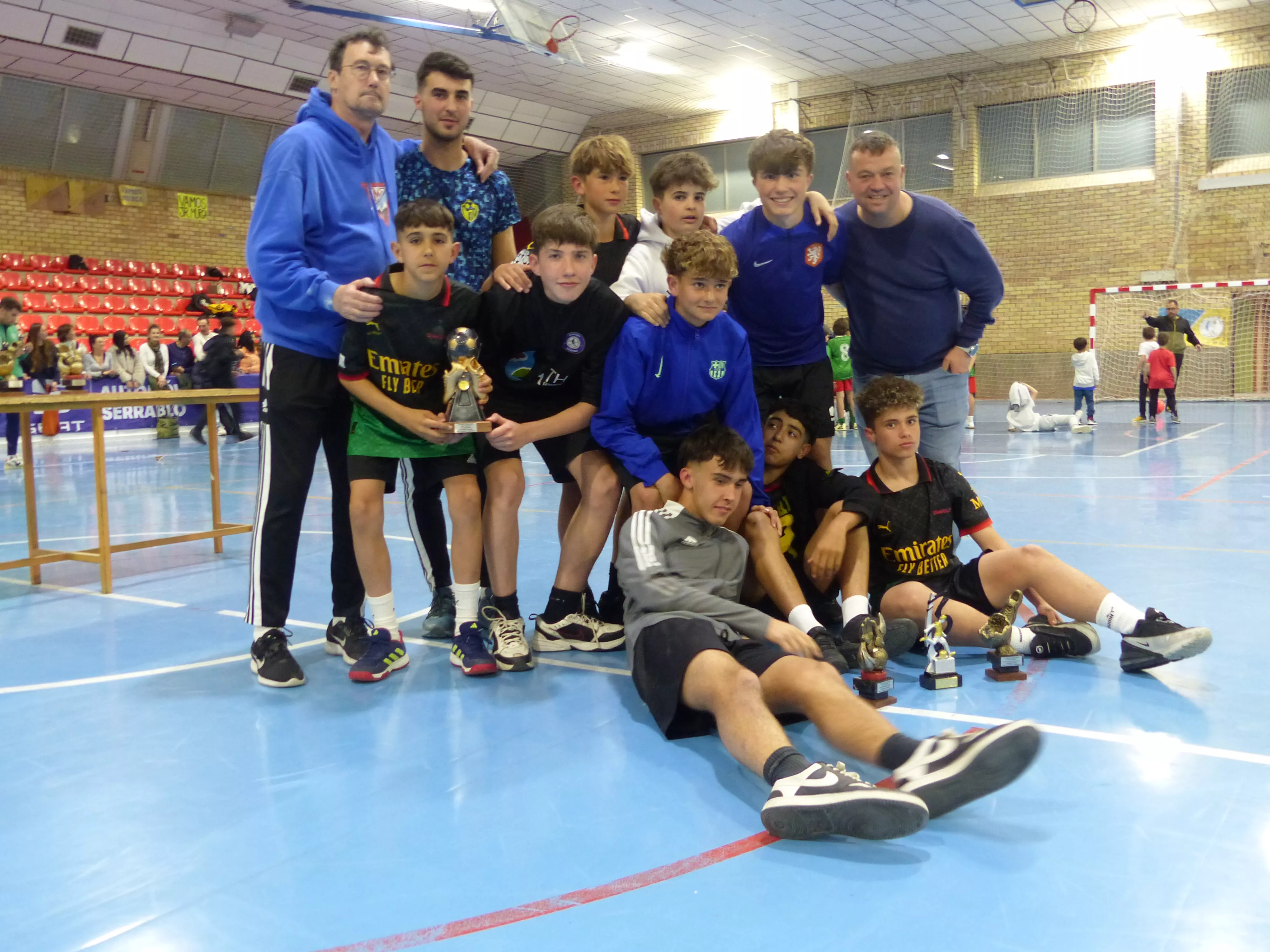 Real Huevotes, campeón infantil. Foto Andrés Alcaraz
