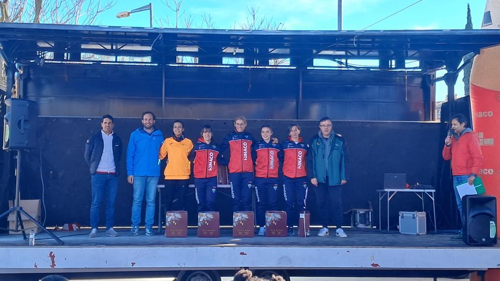 Podio femenino absoluto