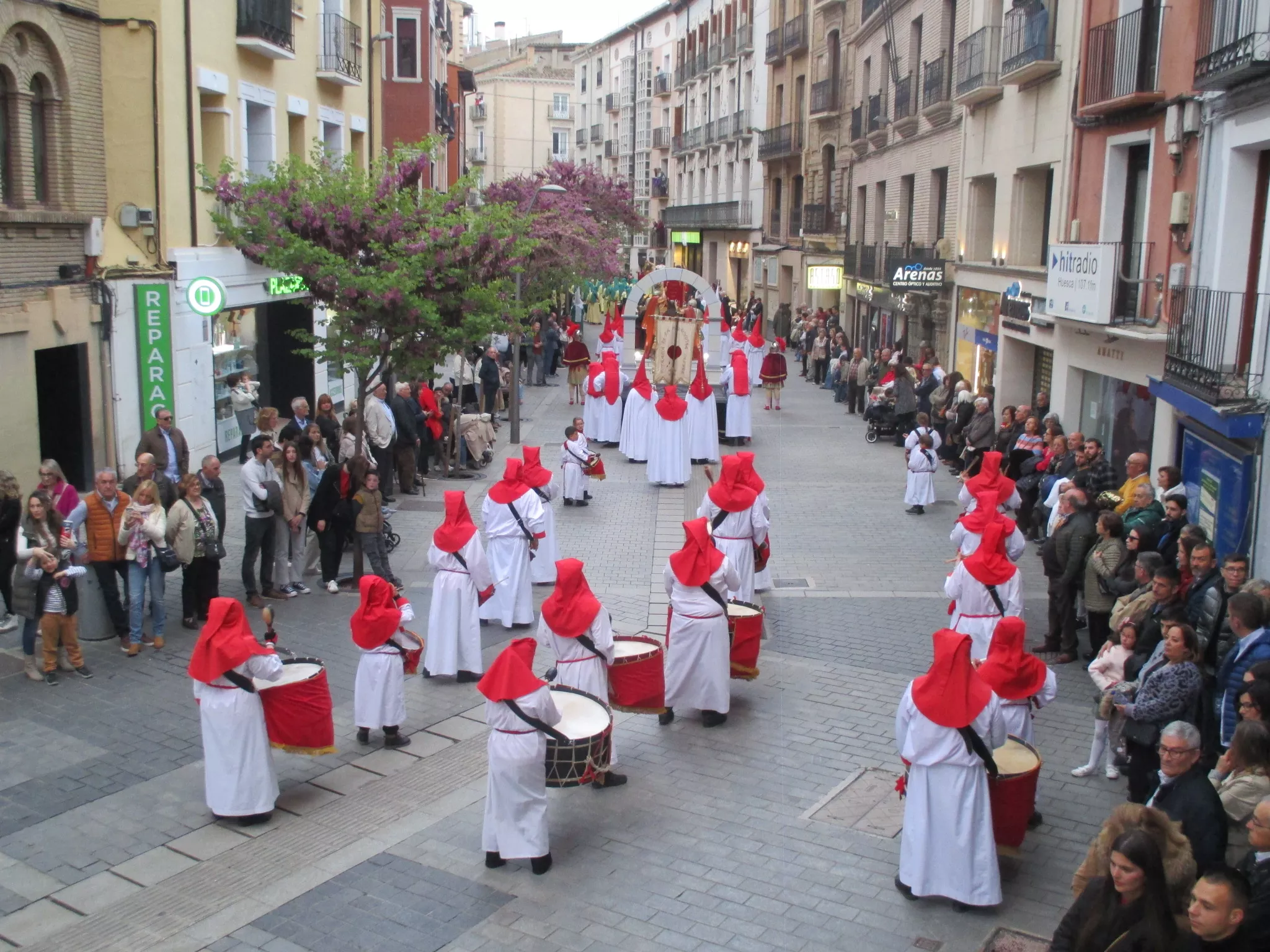 Procesión del Santo Entierro de Huesca. Foto María José Sampietro