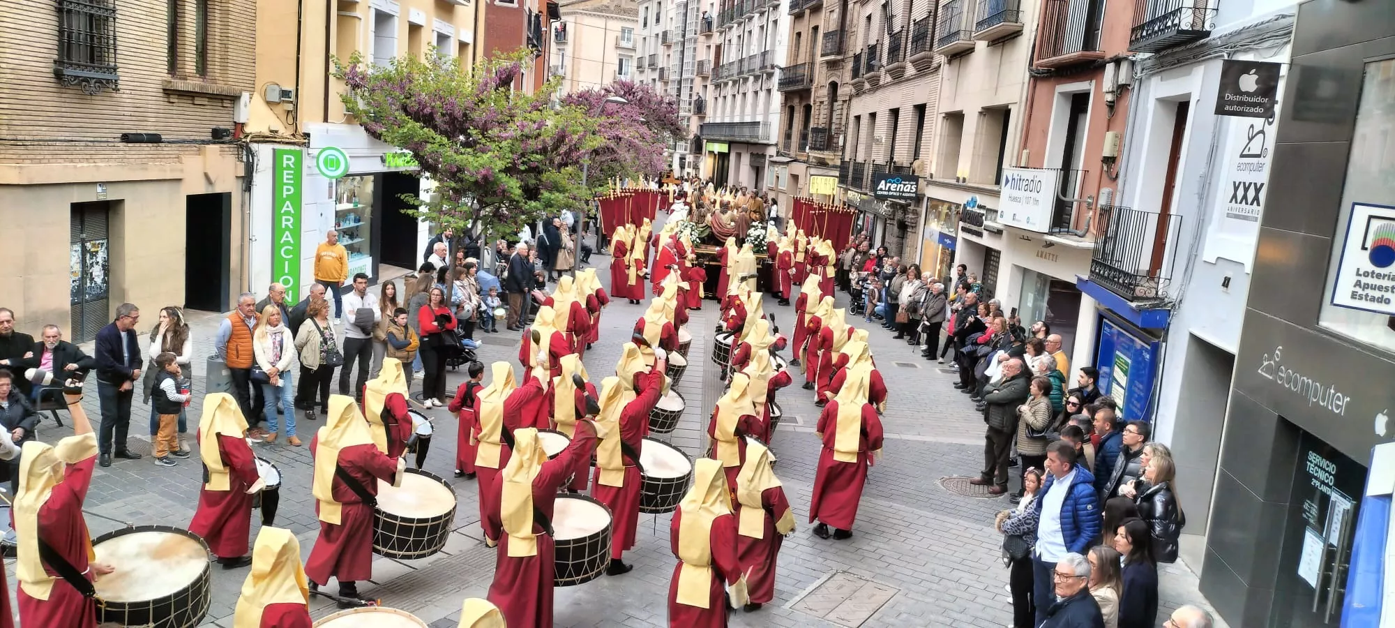 Procesión del Santo Entierro de Huesca. Foto María José Sampietro