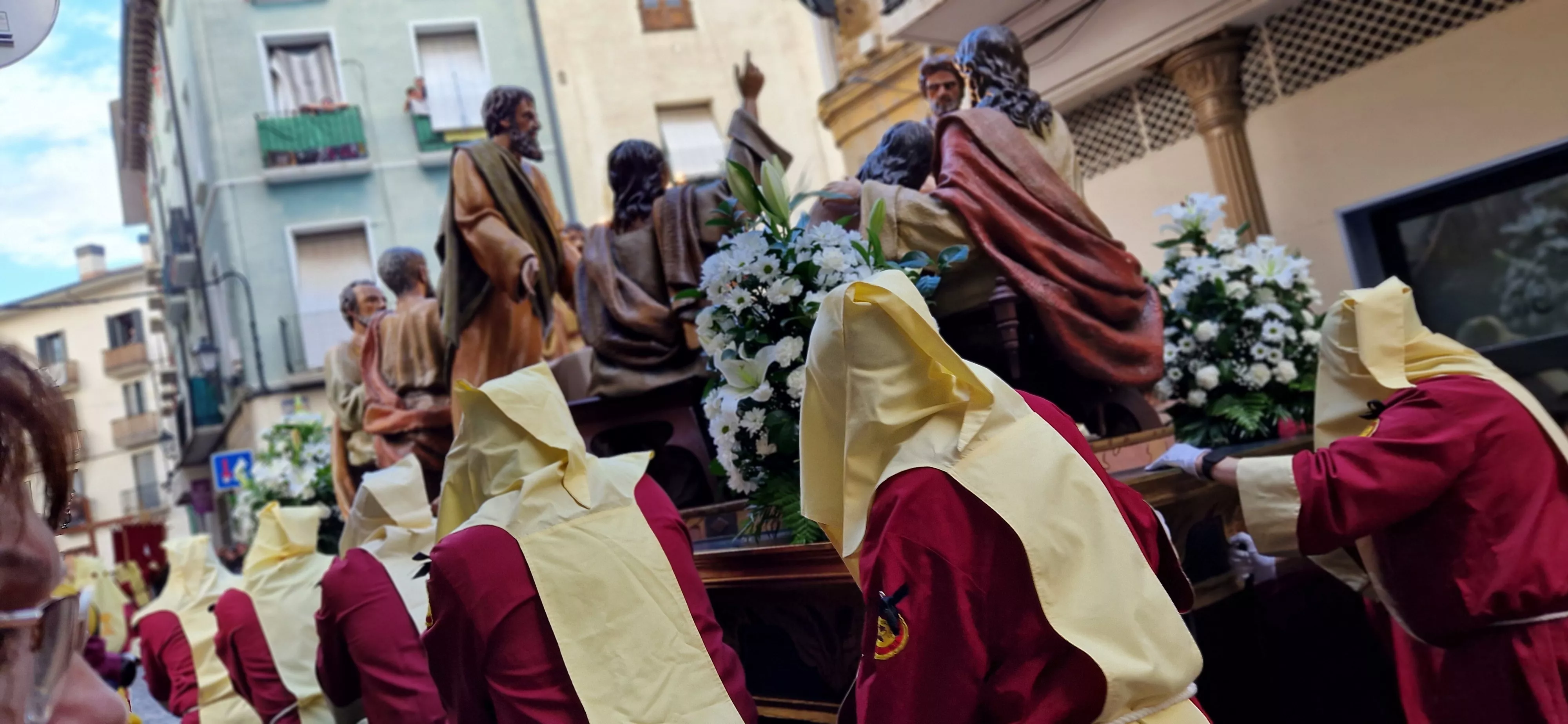 Procesión del Santo Entierro de Huesca. Foto Myriam Martínez 