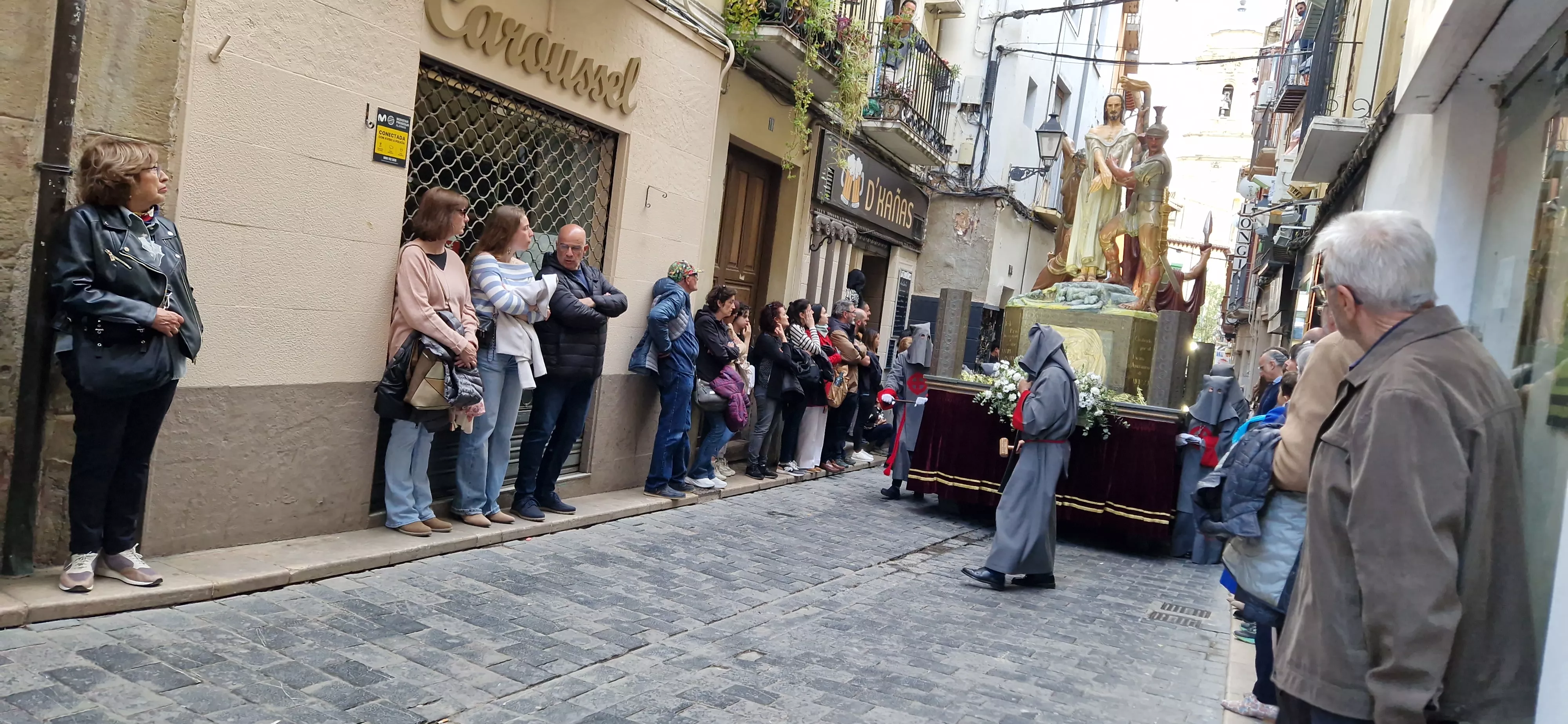 Procesión del Santo Entierro de Huesca. Foto Myriam Martínez 