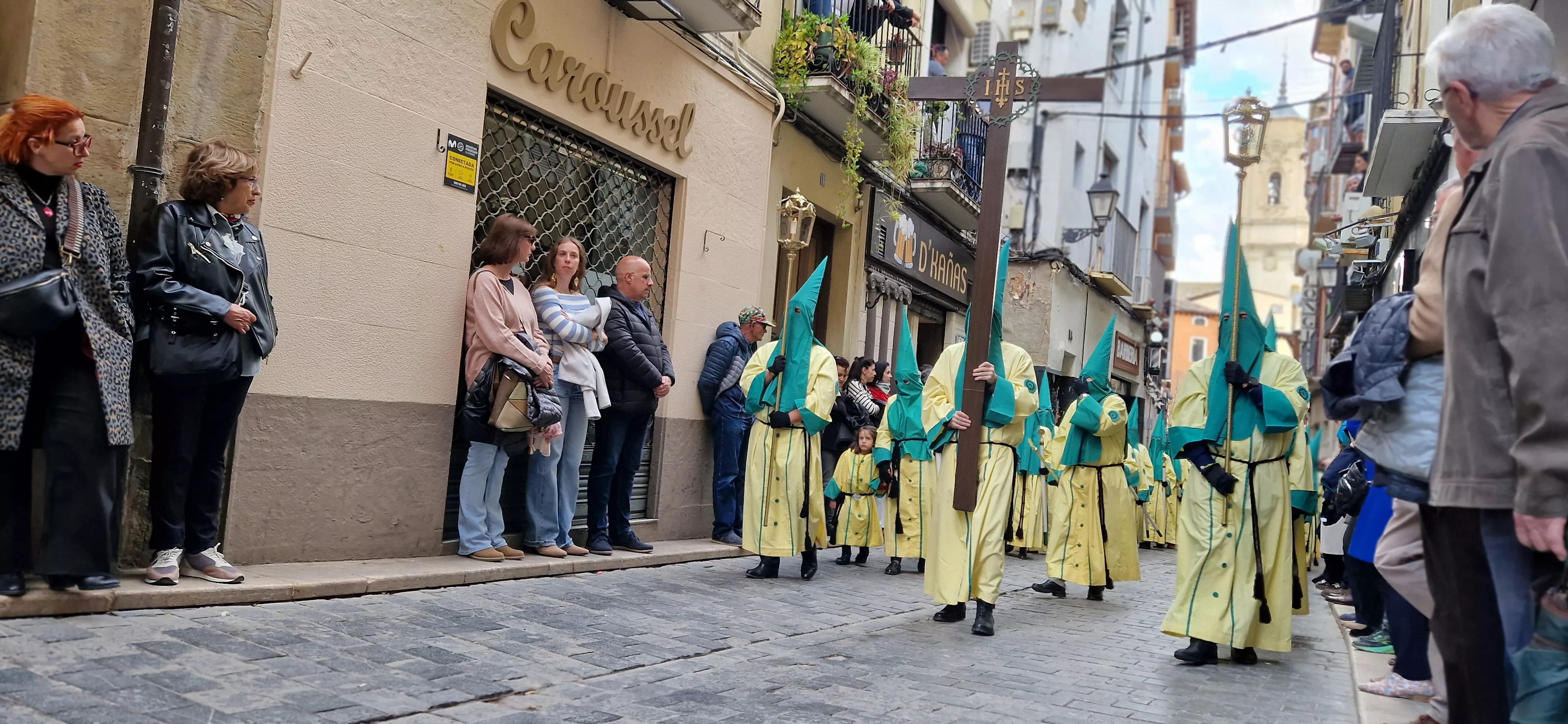 Procesión del Santo Entierro de Huesca. Foto Myriam Martínez 