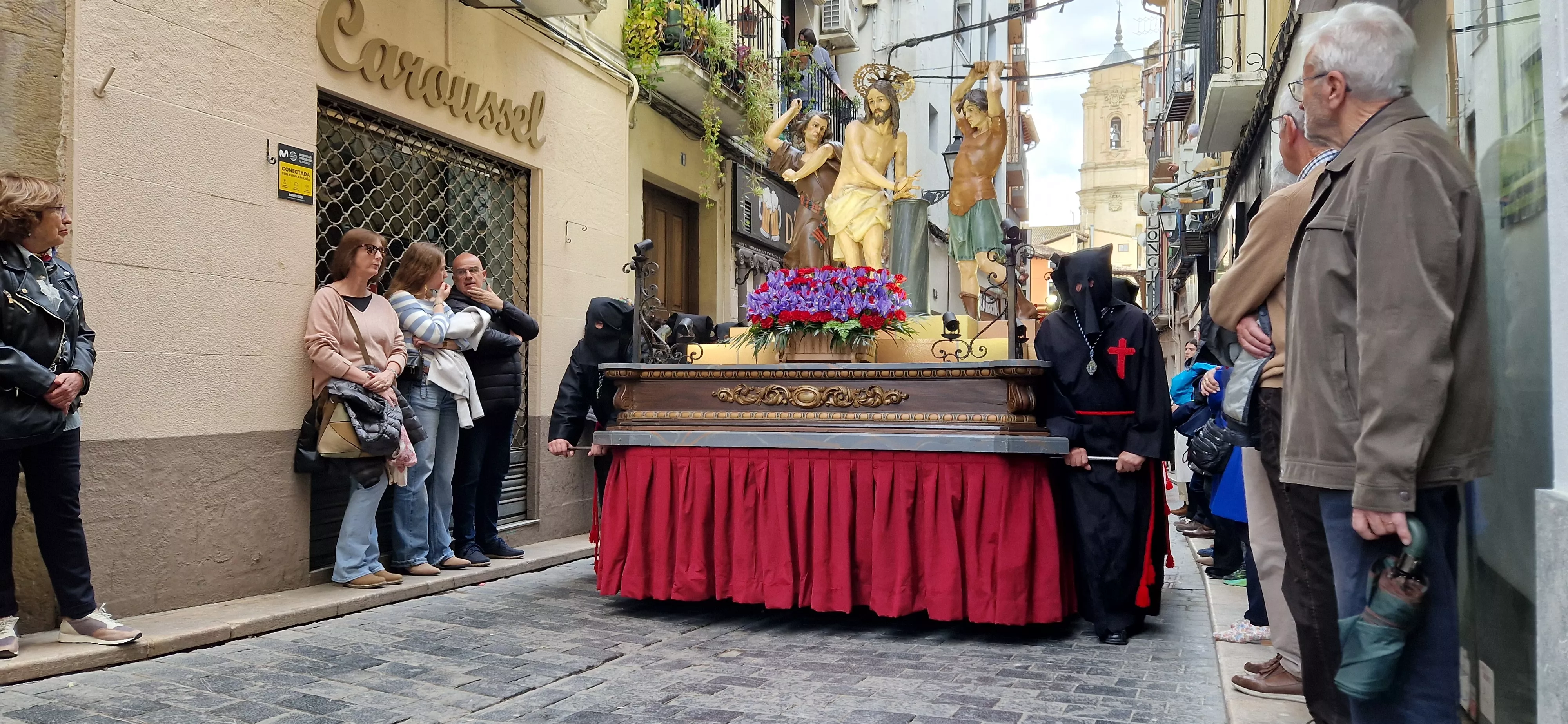 Procesión del Santo Entierro de Huesca. Foto Myriam Martínez 