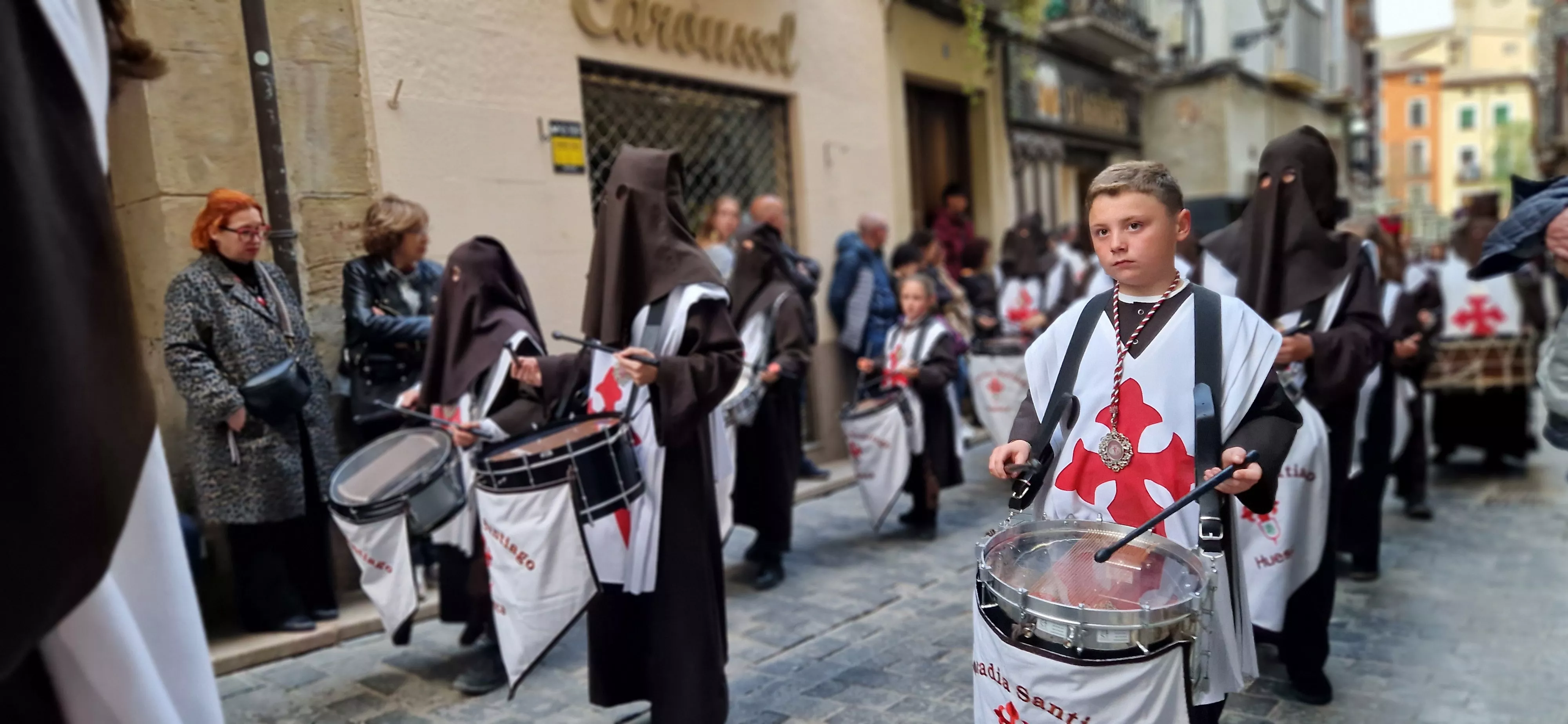 Procesión del Santo Entierro de Huesca. Foto Myriam Martínez 