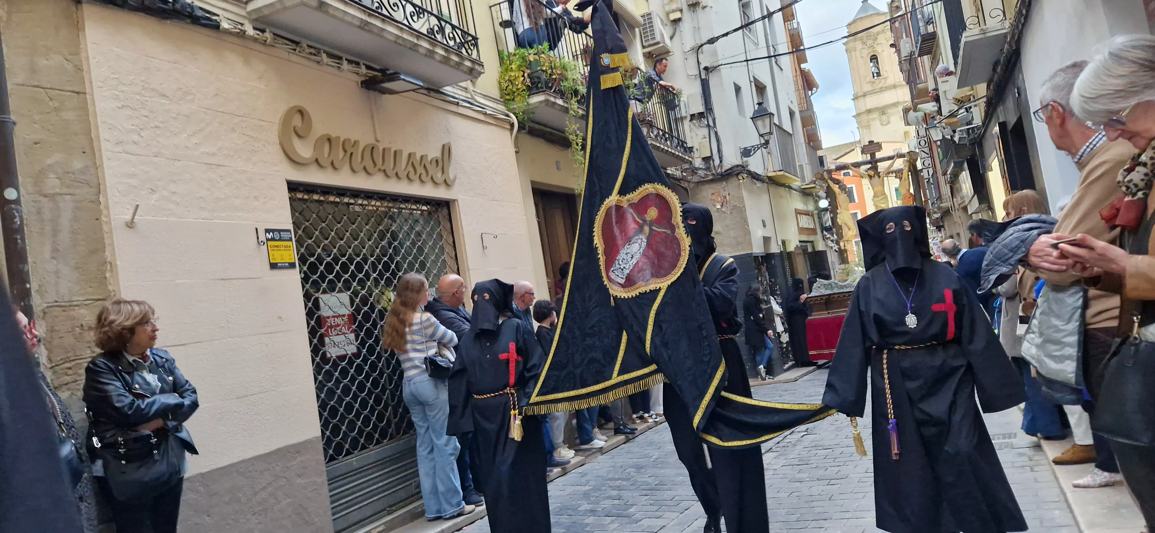 Procesión del Santo Entierro de Huesca. Foto Myriam Martínez 
