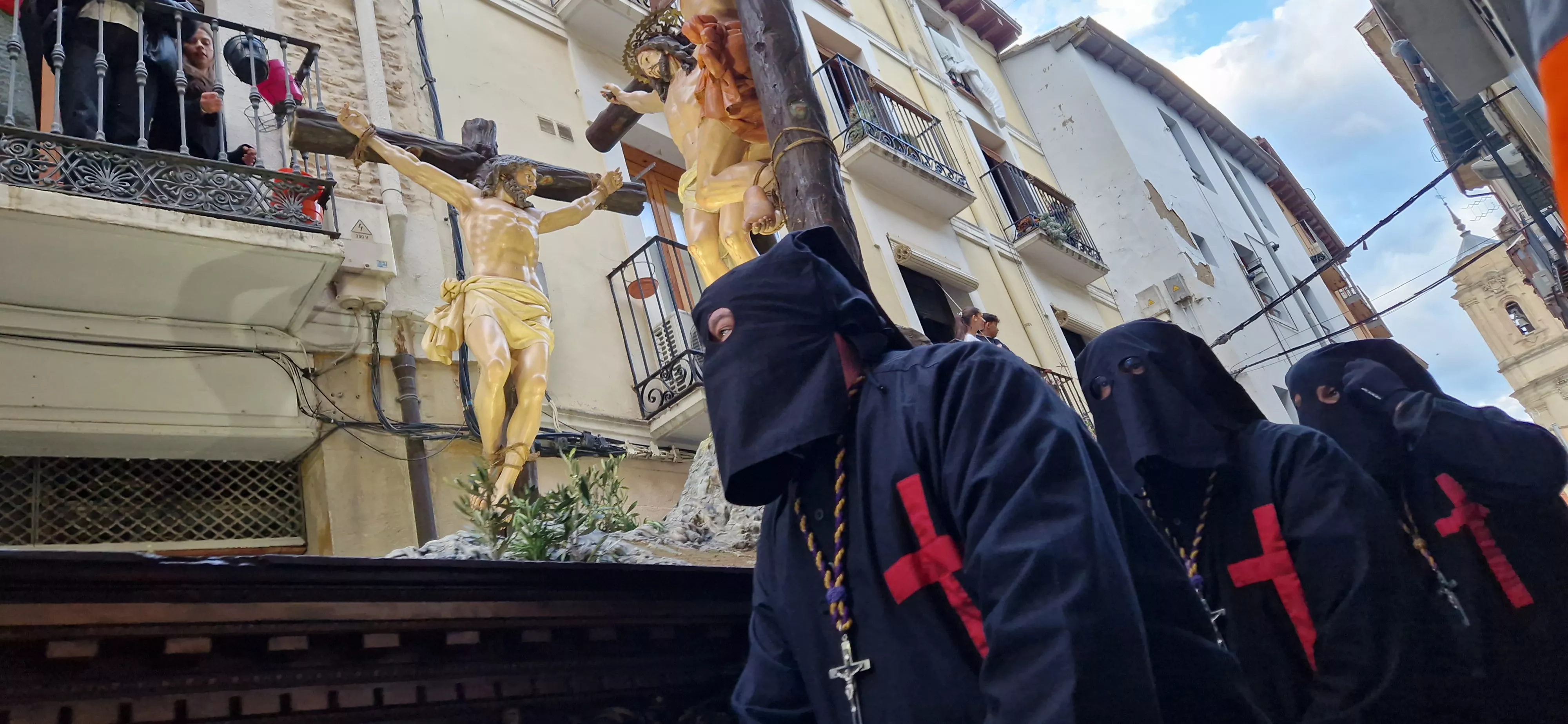 Procesión del Santo Entierro de Huesca. Foto Myriam Martínez 
