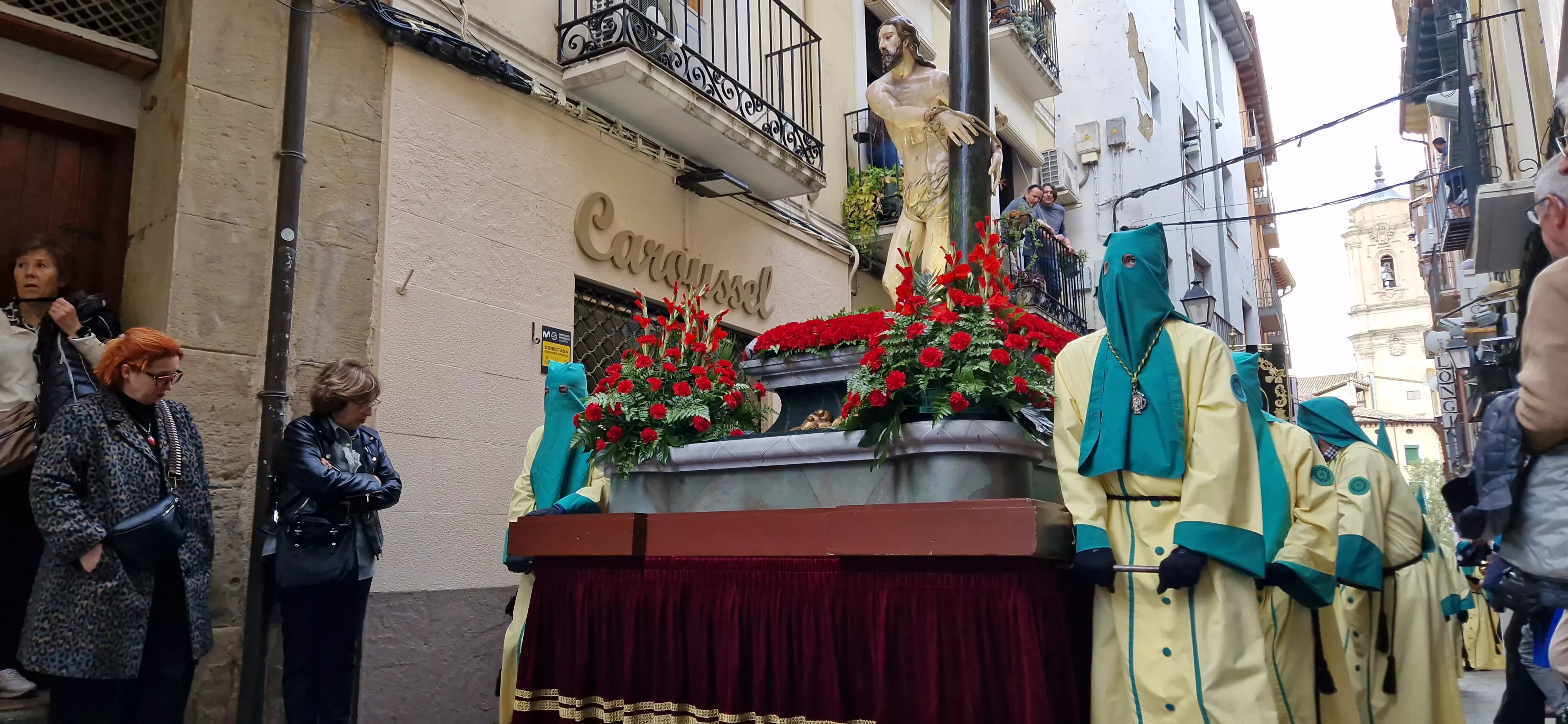 Procesión del Santo Entierro de Huesca. Foto Myriam Martínez 