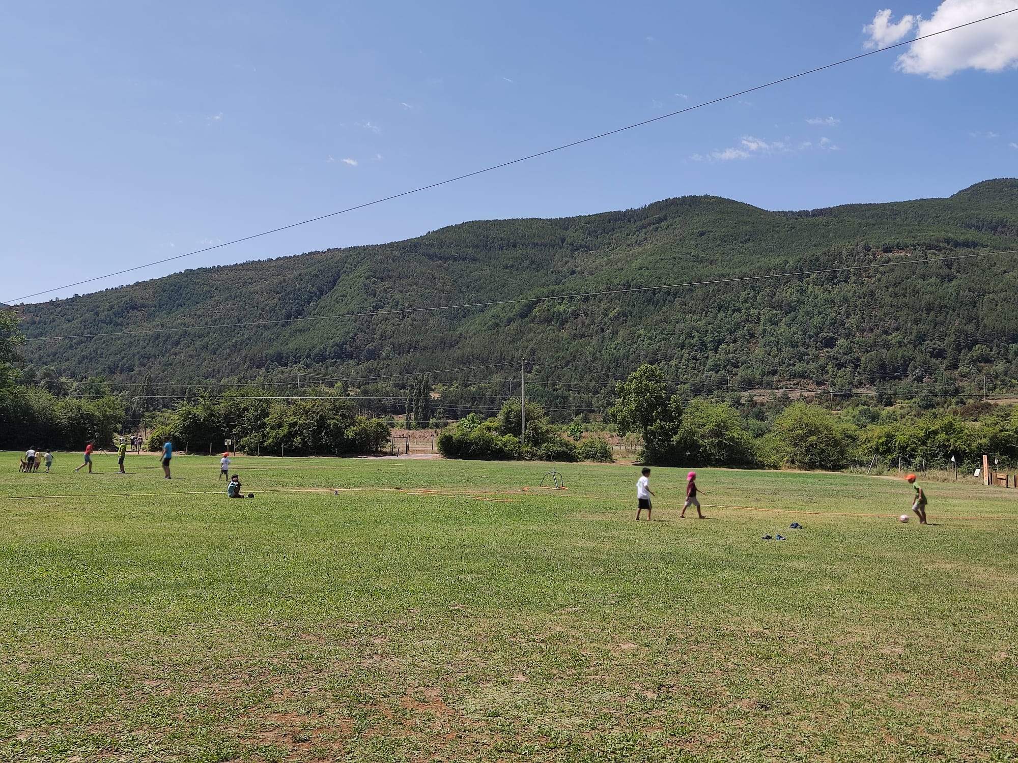 Encuentro de niños saharauis y sus familias de acogida en  Jaca 