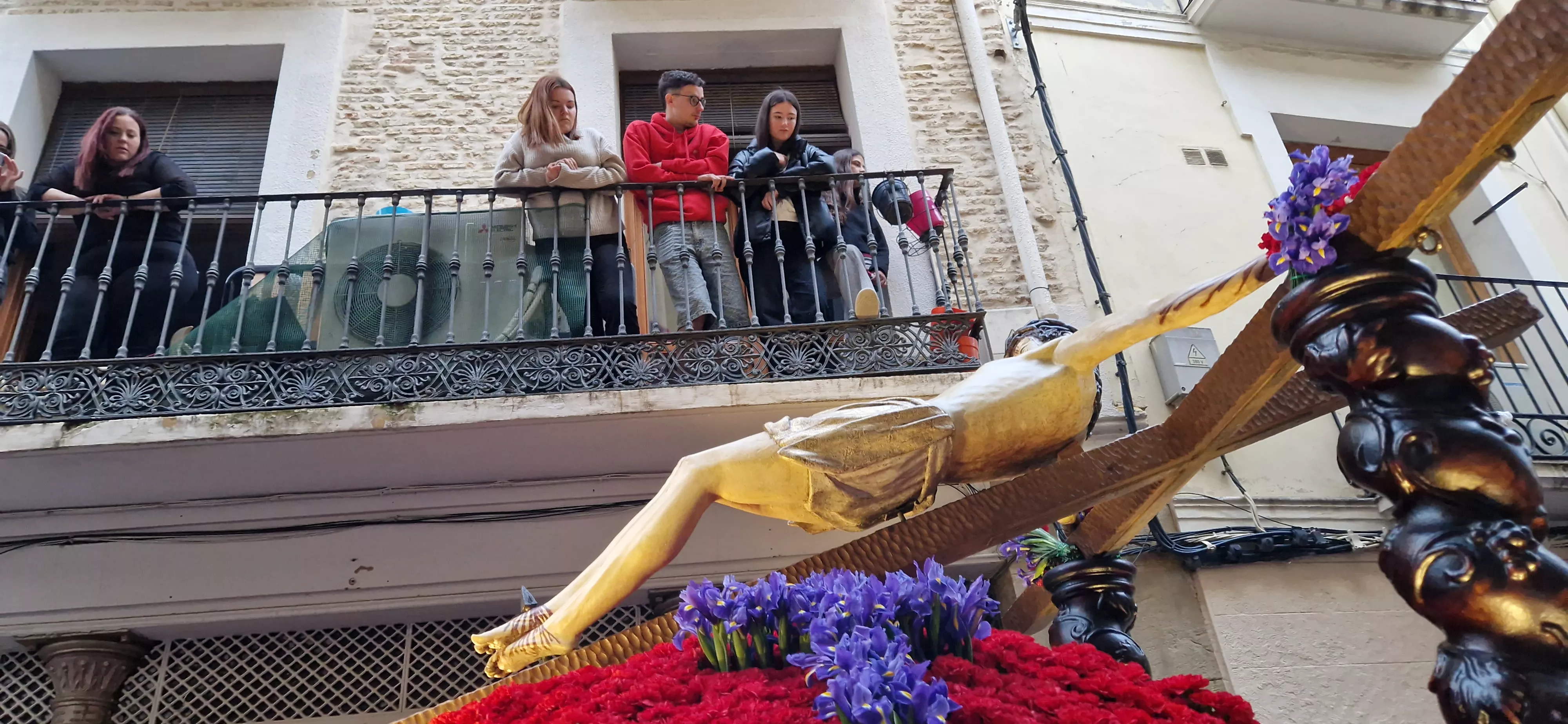 Procesión del Santo Entierro de Huesca. Foto Myriam Martínez 