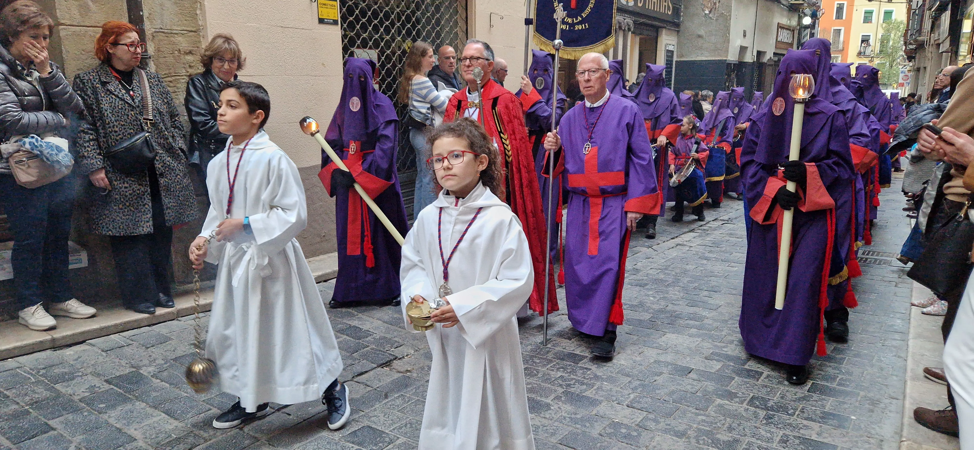 Procesión del Santo Entierro de Huesca. Foto Myriam Martínez 
