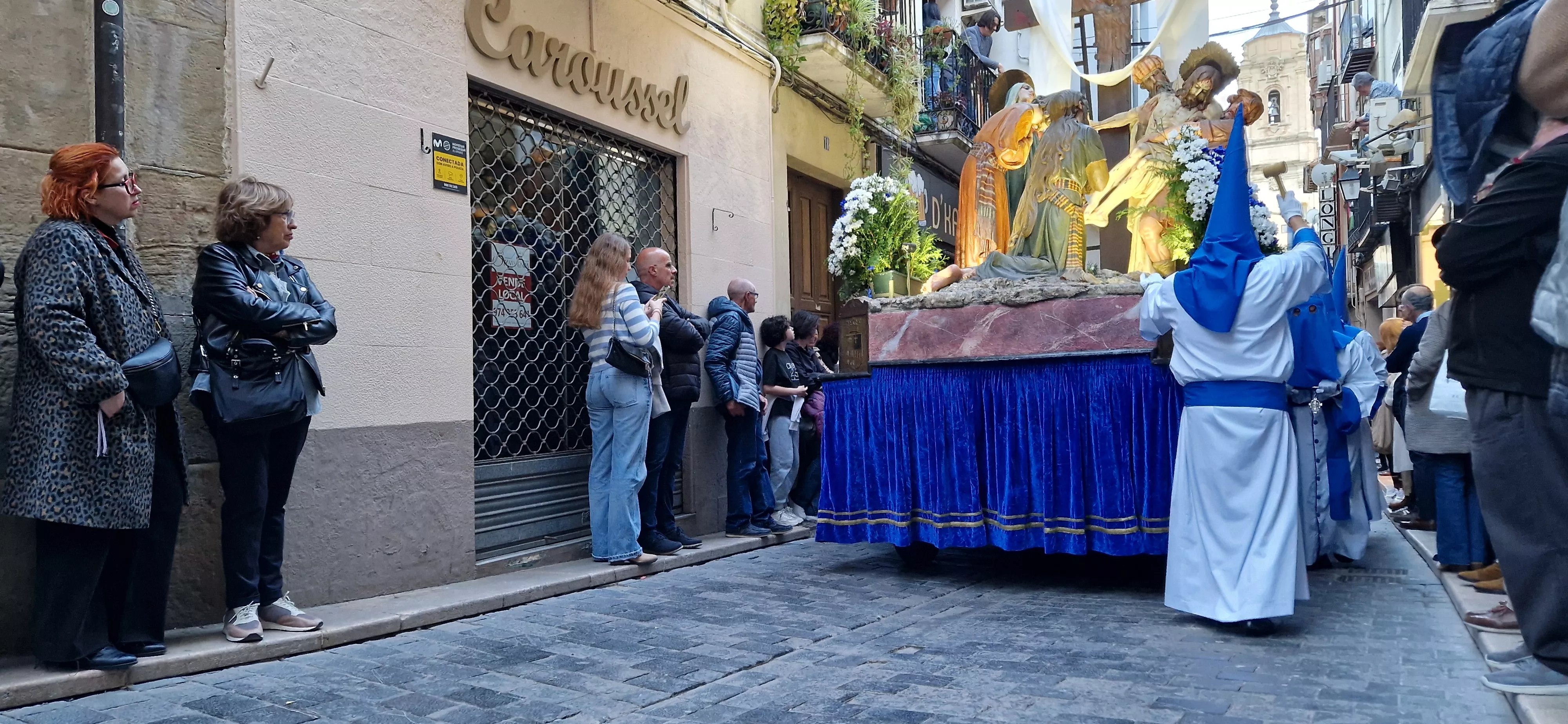 Procesión del Santo Entierro de Huesca. Foto Myriam Martínez 