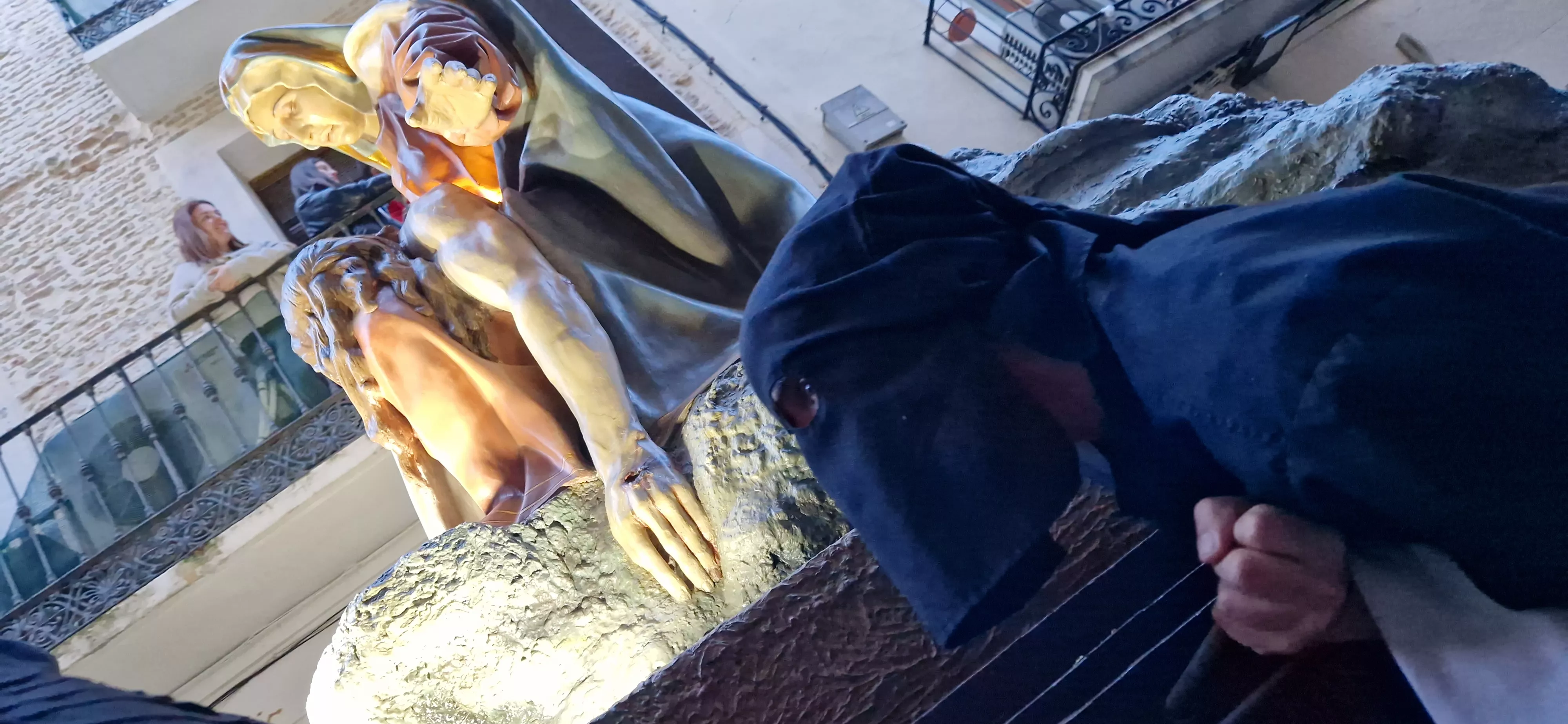 Procesión del Santo Entierro de Huesca. Foto Myriam Martínez 