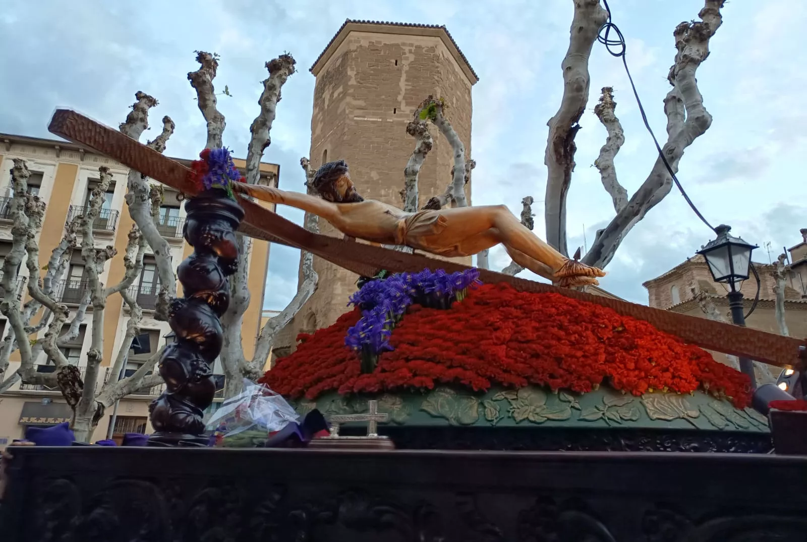 Procesión del Santo Entierro de Huesca. Foto María José Sampietro