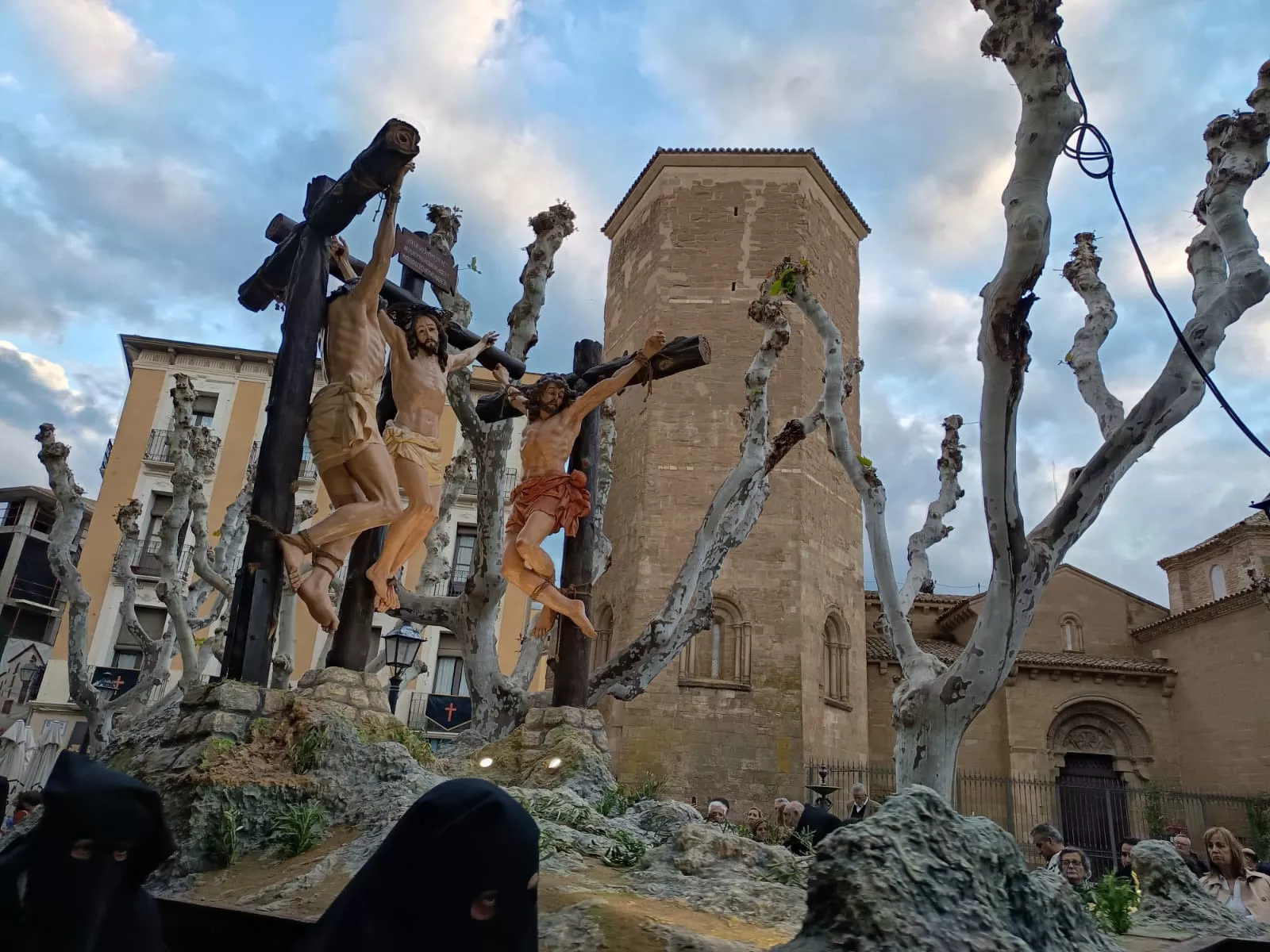 Procesión del Santo Entierro de Huesca. Foto María José Sampietro