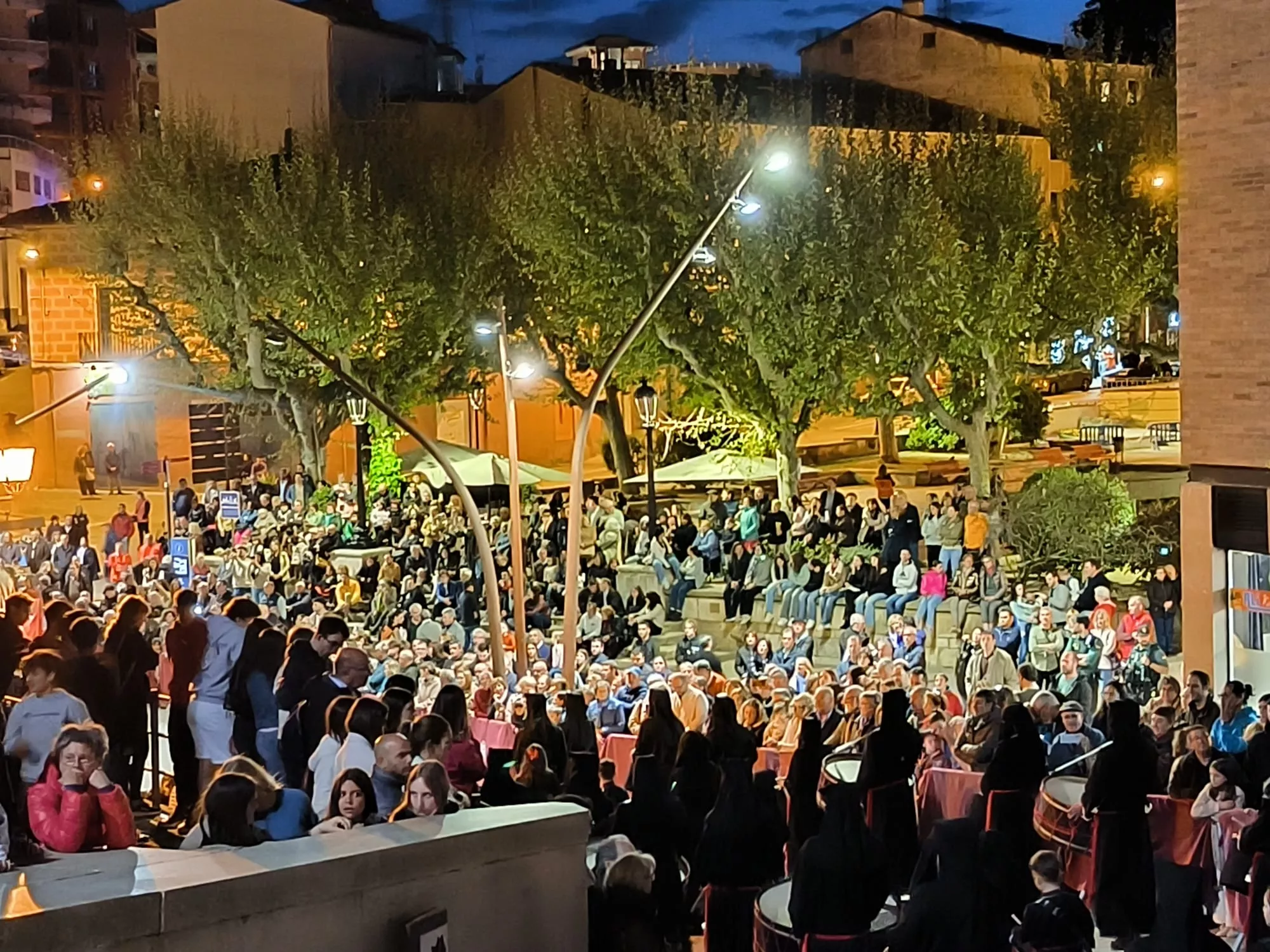 Procesión del Santo Entierro de Barbastro. Foto Diócesis de Barbastro-Monzón 