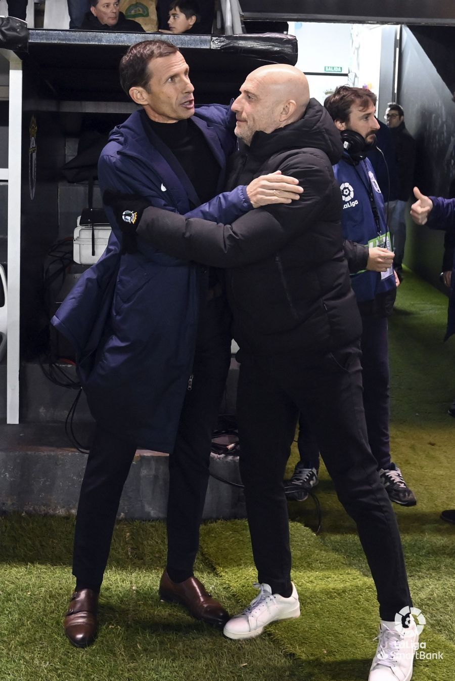 Imágenes del partido Burgos Huesca. Foto La Liga