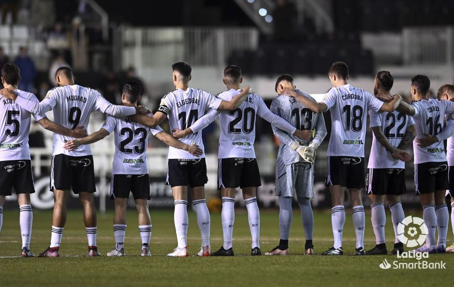 Imágenes del partido Burgos Huesca. Foto La Liga