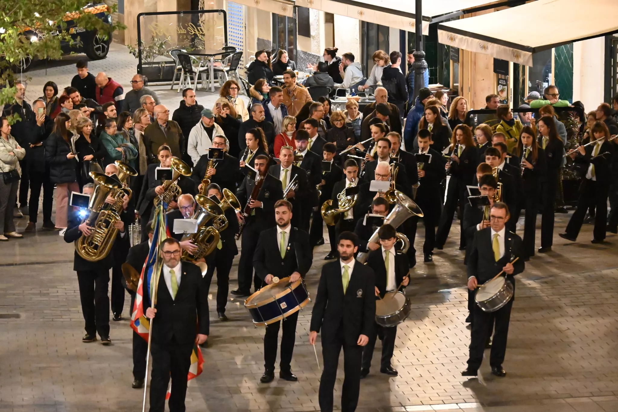 Procesión del Santo Entierro de Huesca. Foto Carlos Jalle Añaños