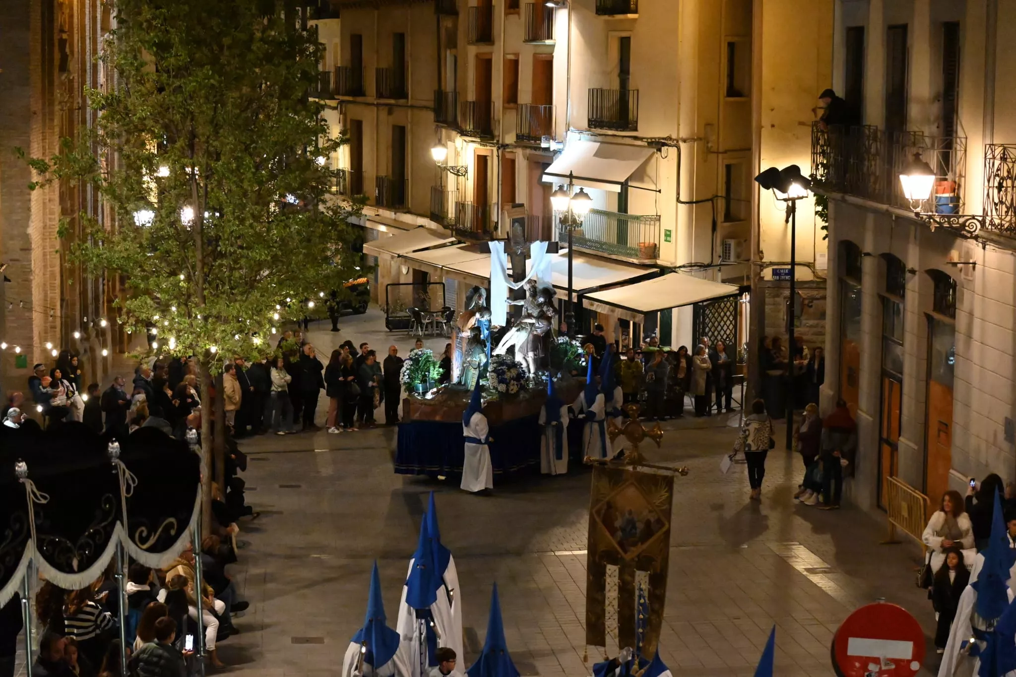 Procesión del Santo Entierro de Huesca. Foto Carlos Jalle Añaños