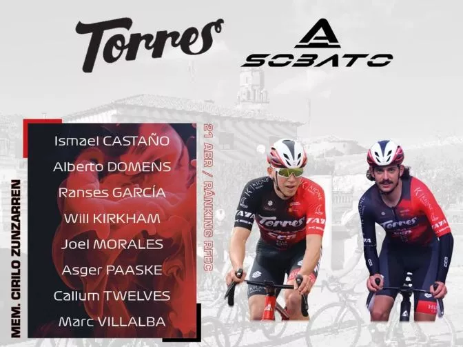 Alineación del Torres Sobato en las pruebas del fin de semana